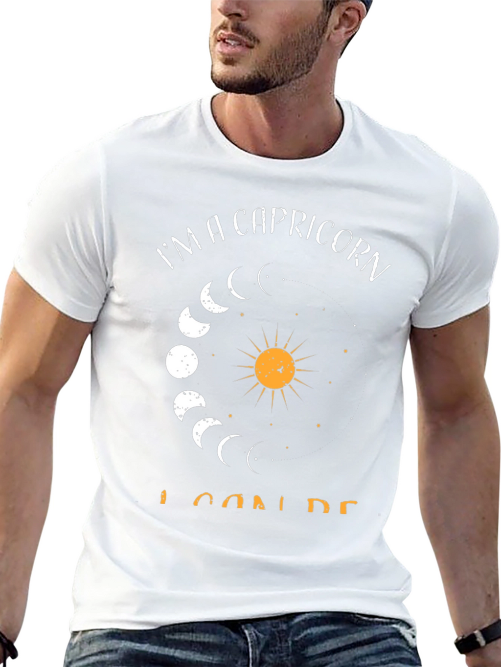 Capricorn Zodiac Sign Graphic Tee