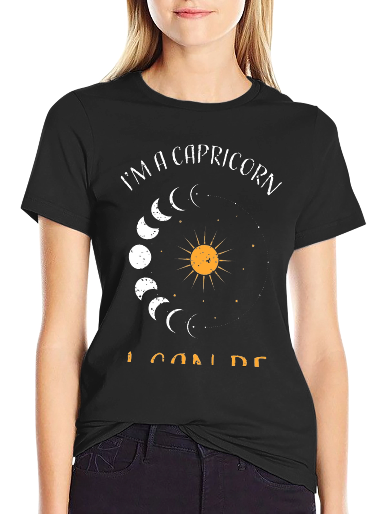 Capricorn Zodiac Sign Graphic Tee