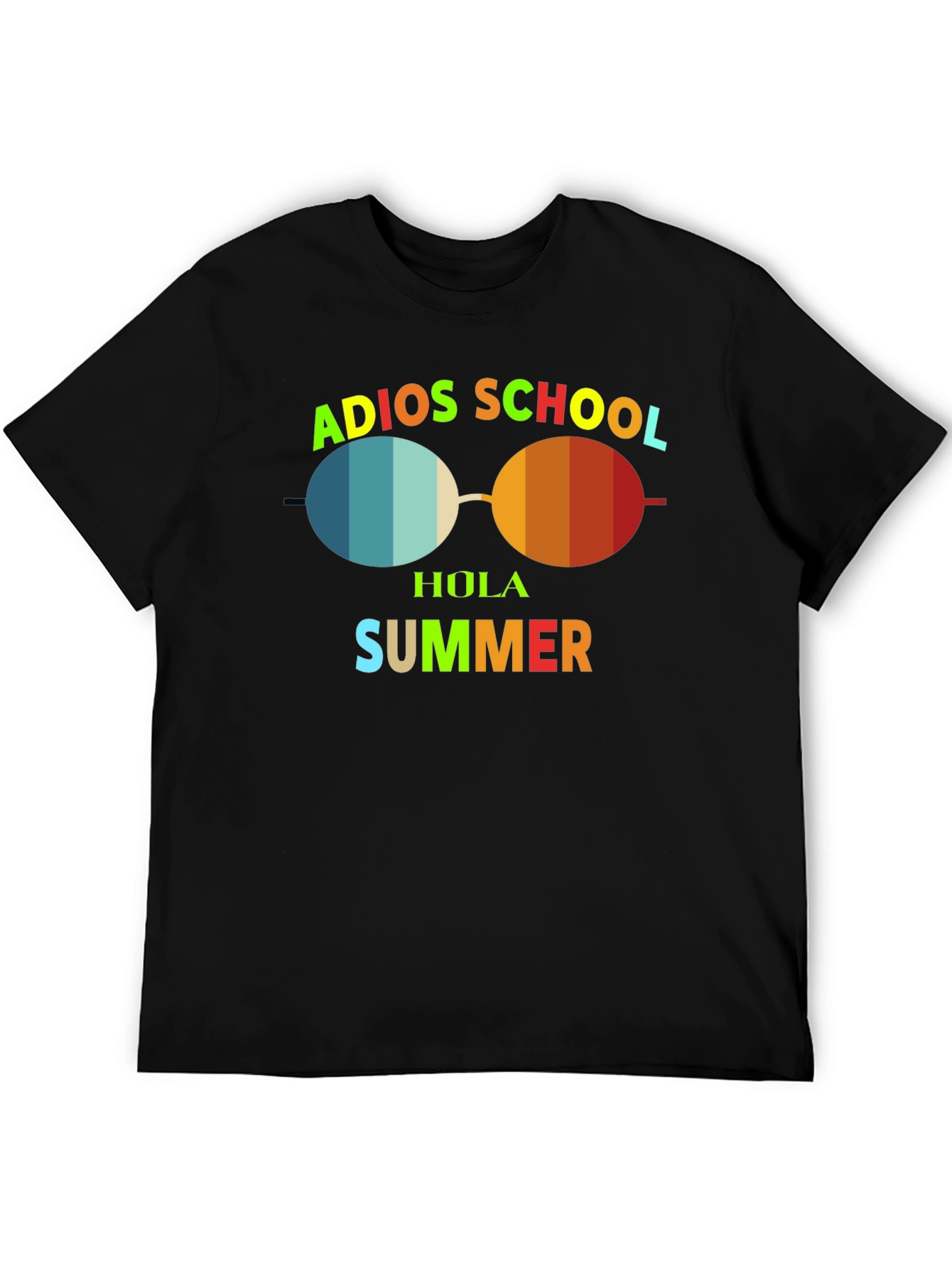 Adios School Hola Summer Graphic T-Shirt