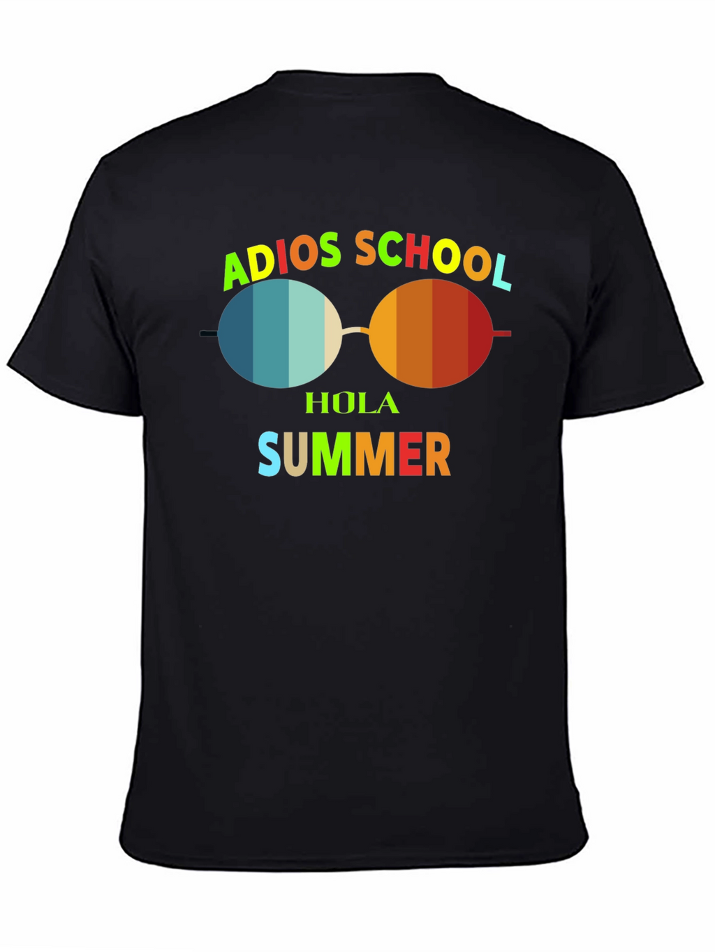 Adios School Hola Summer Graphic T-Shirt