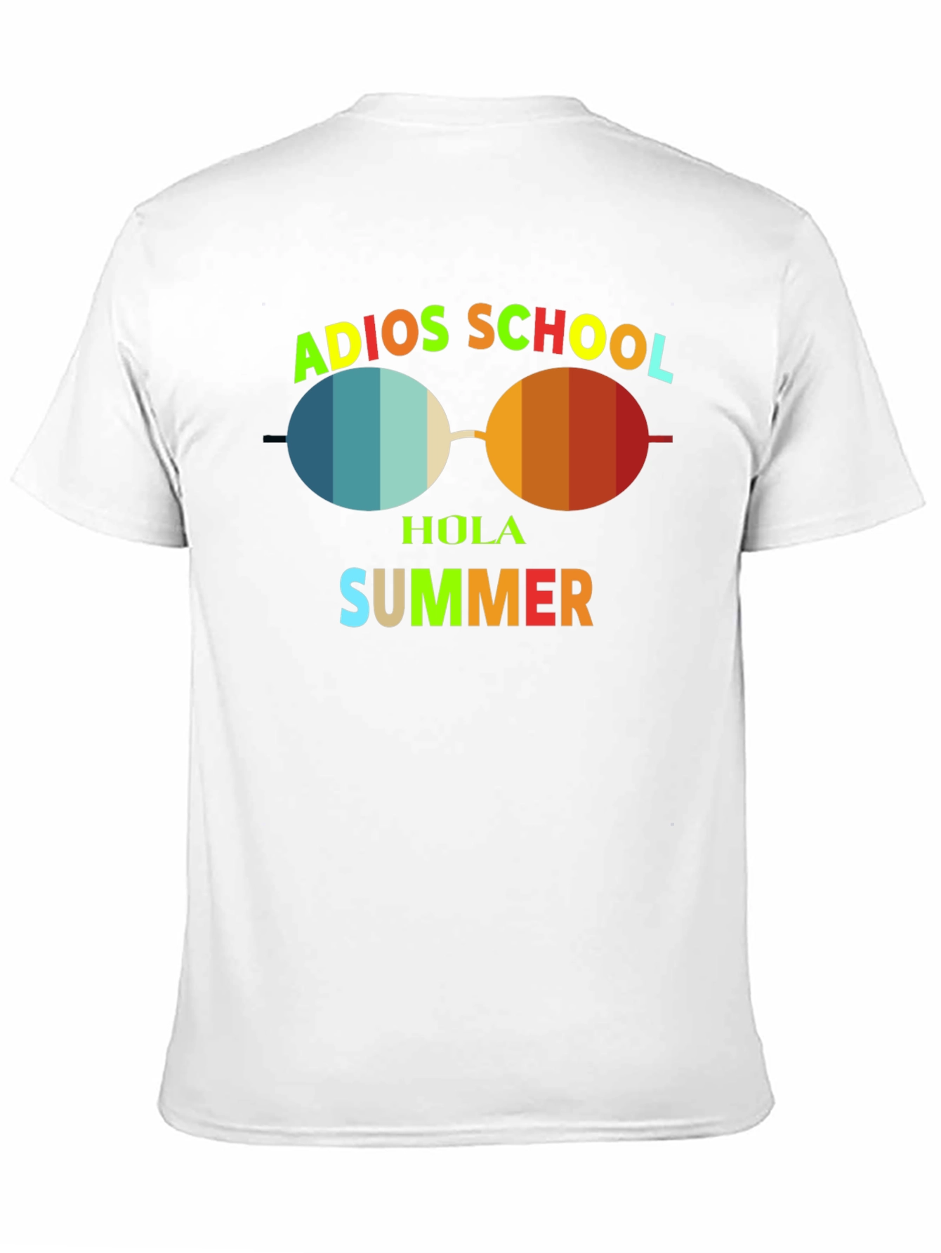 Adios School Hola Summer Graphic T-Shirt