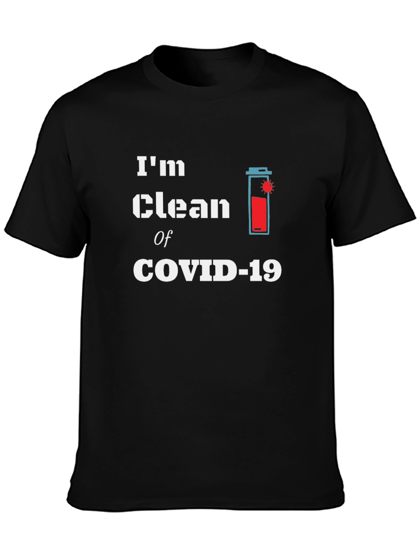 Clean of COVID-19 Graphic Tee