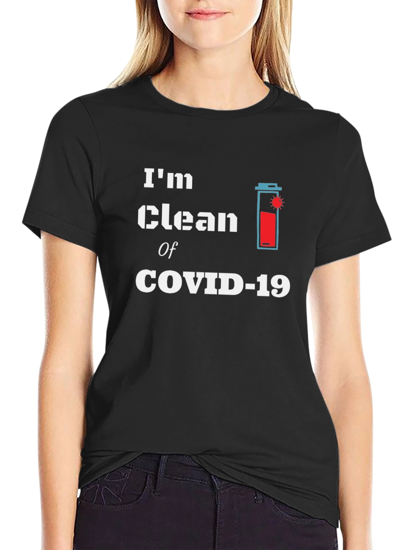 Clean of COVID-19 Graphic Tee