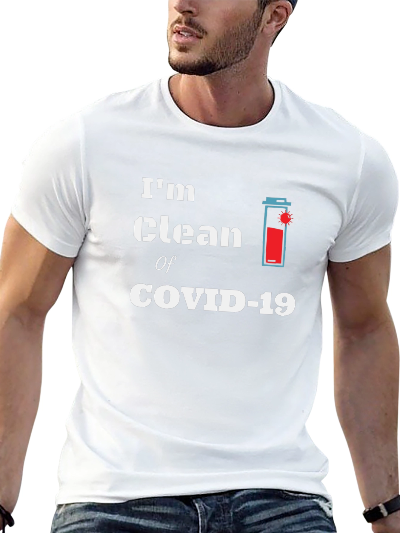 Clean of COVID-19 Graphic Tee