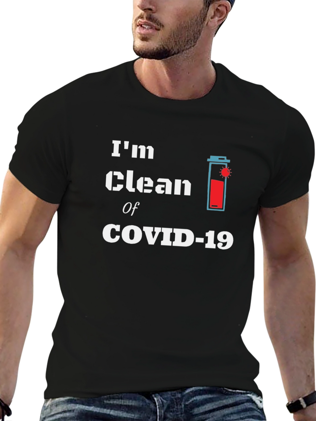 Clean of COVID-19 Graphic Tee