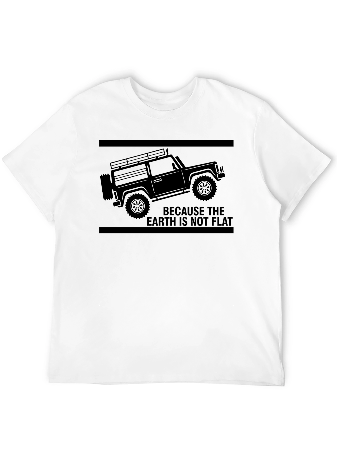Earth Not Flat 4x4 Off-Road T-Shirt