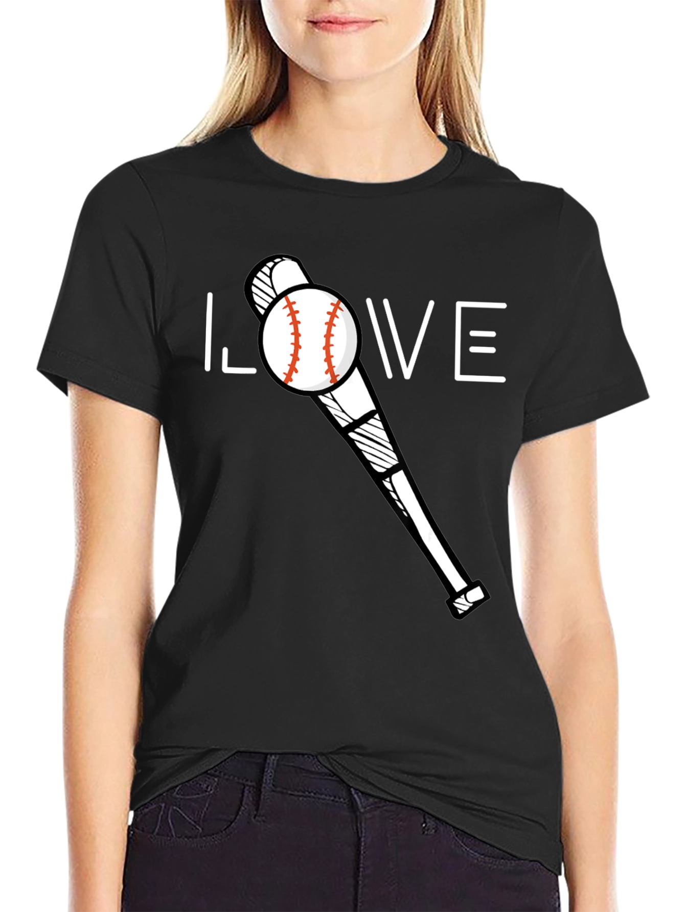 Baseball LOVE Graphic Tee