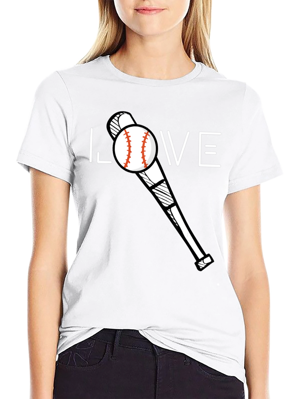Baseball LOVE Graphic Tee