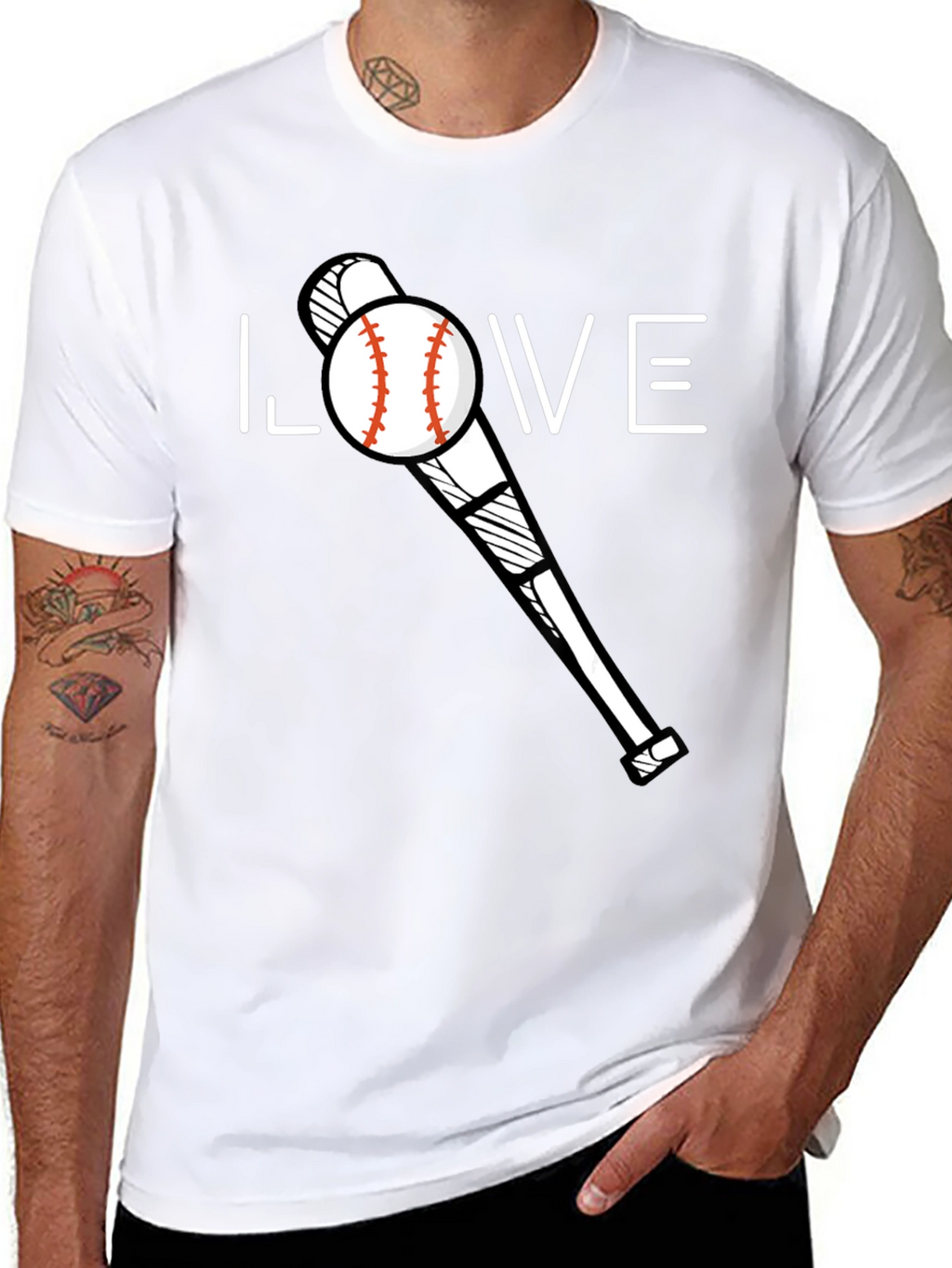 Baseball LOVE Graphic Tee