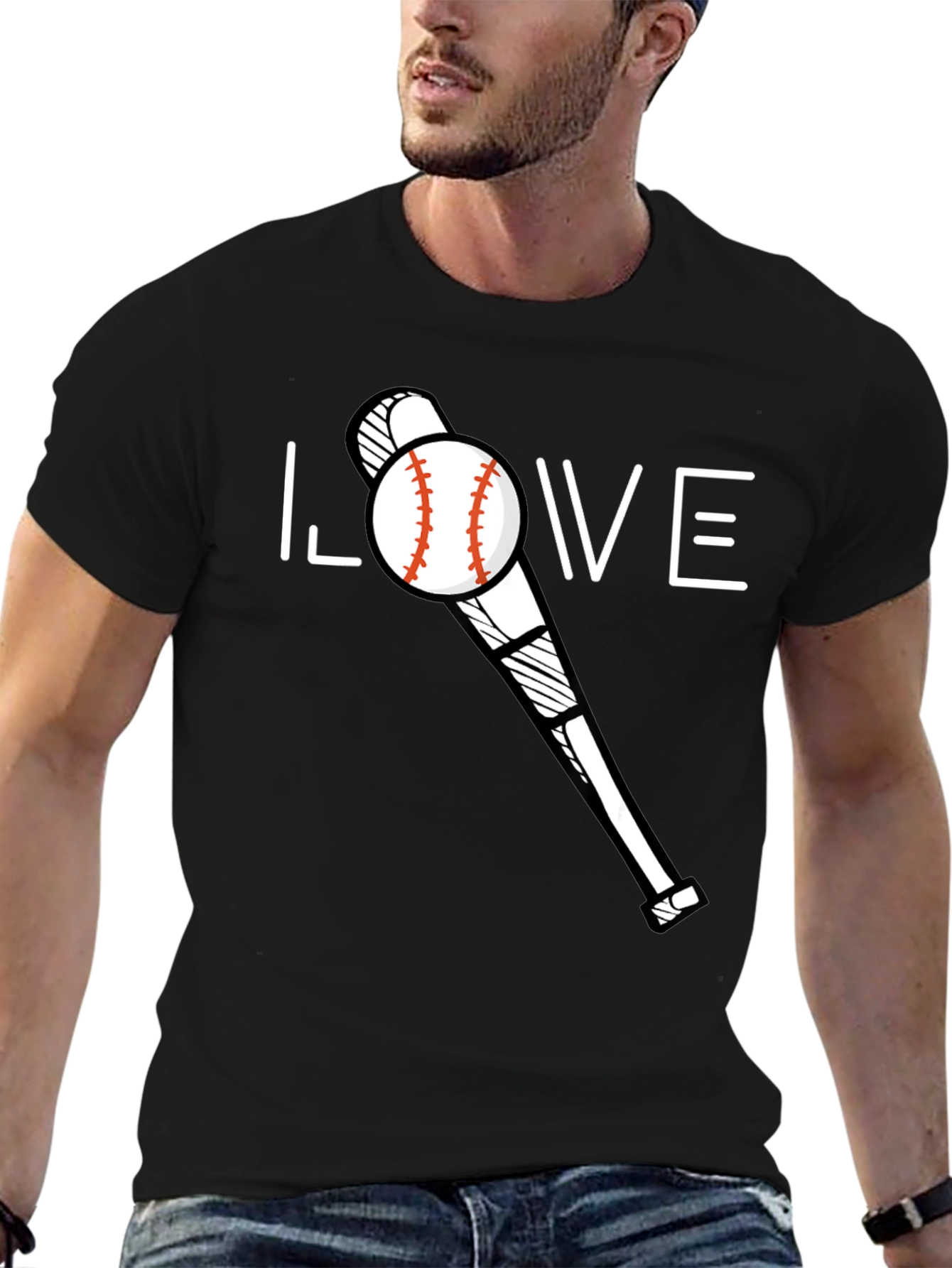 Baseball LOVE Graphic Tee
