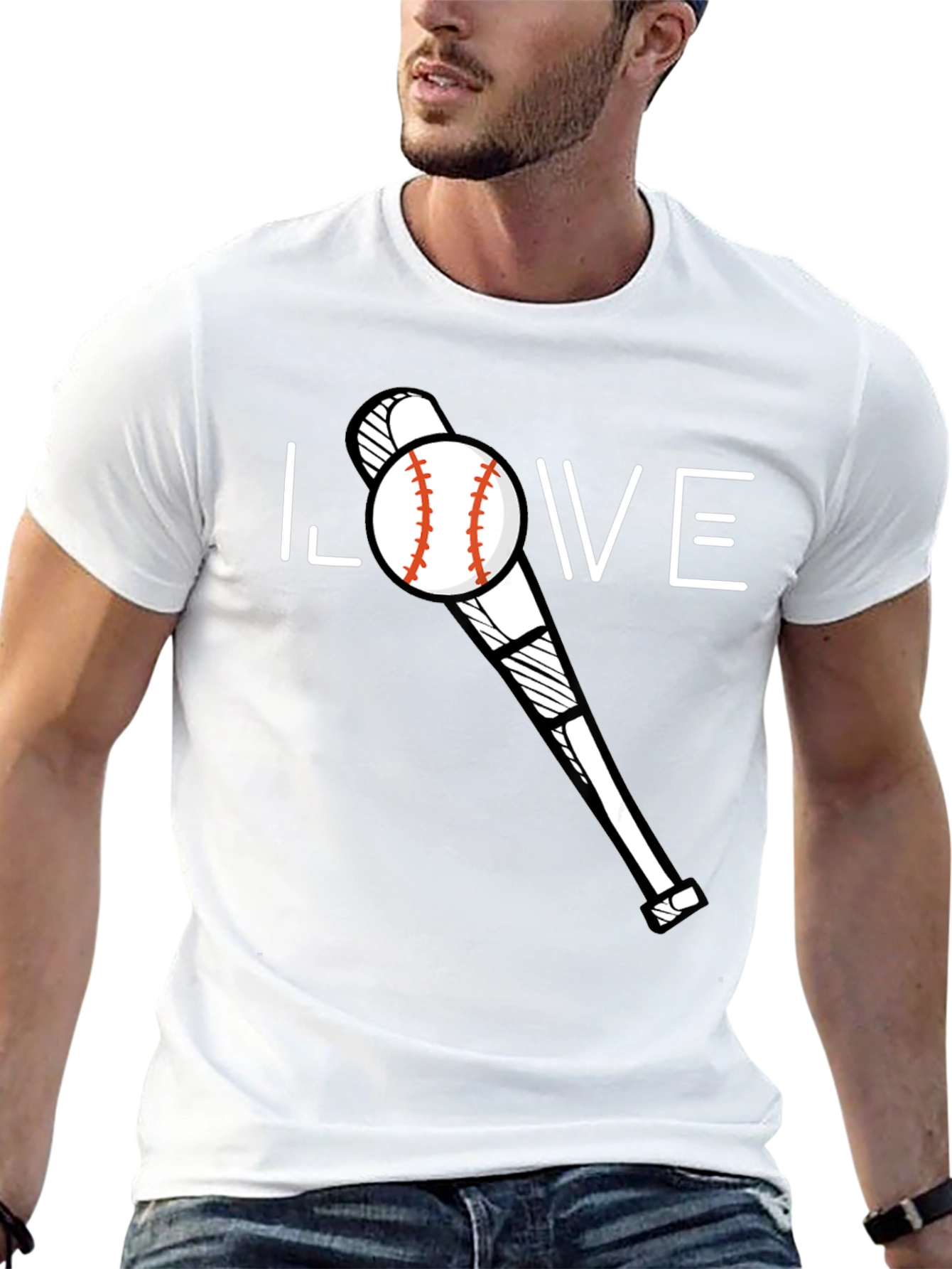 Baseball LOVE Graphic Tee