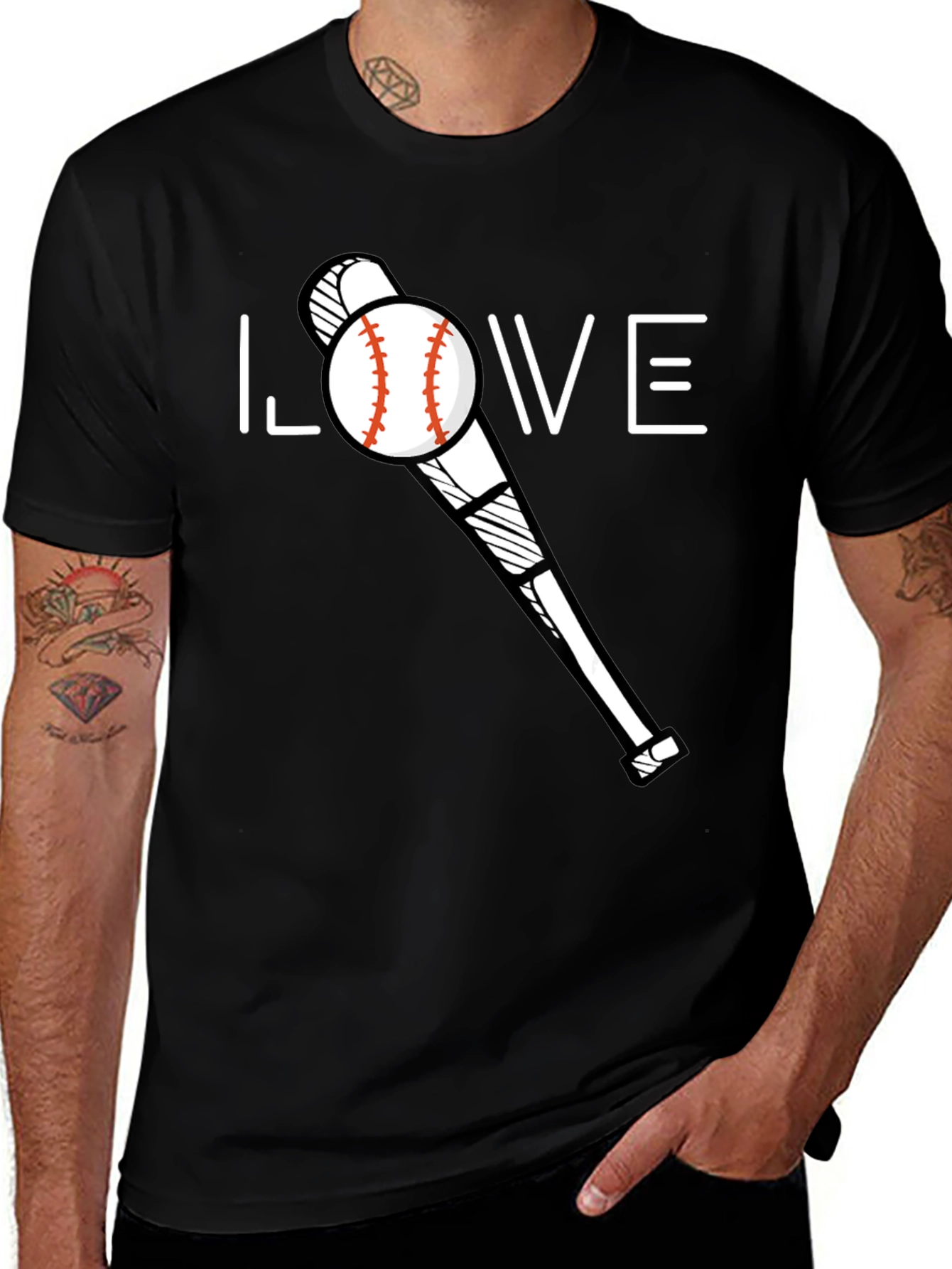 Baseball LOVE Graphic Tee