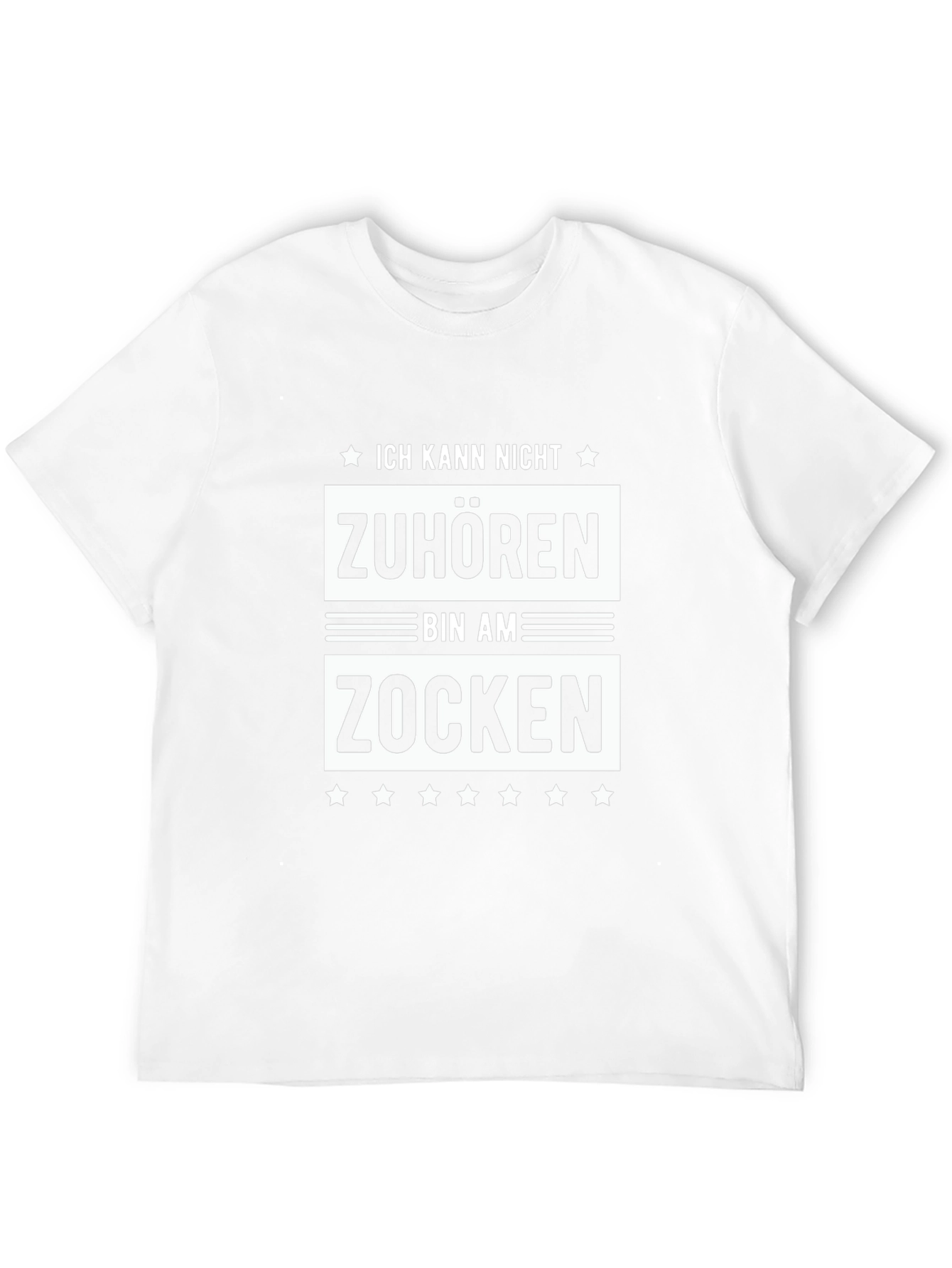 Ich Kann Nicht Zuhoren Bin Am Zocken T-Shirt