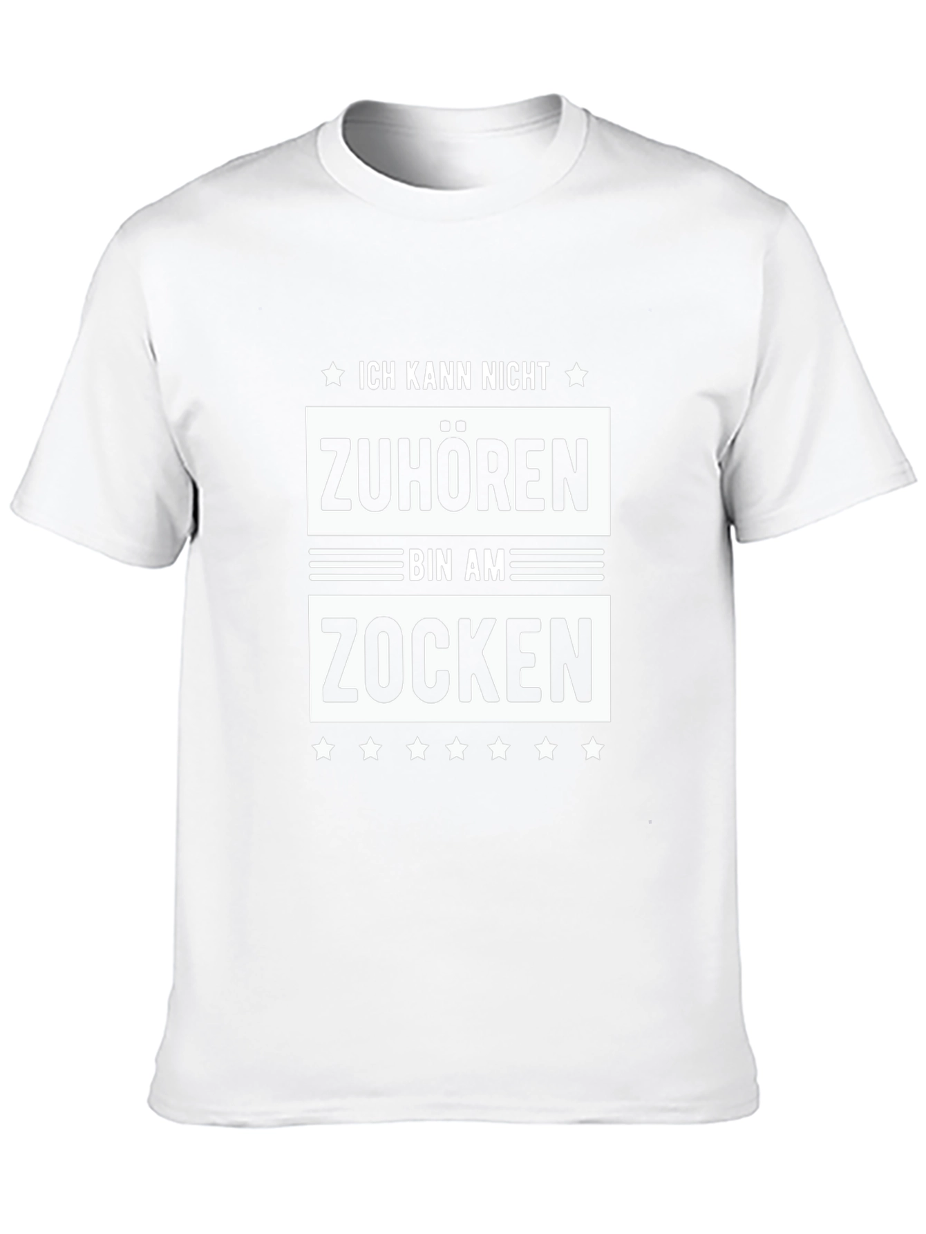 Ich Kann Nicht Zuhoren Bin Am Zocken T-Shirt