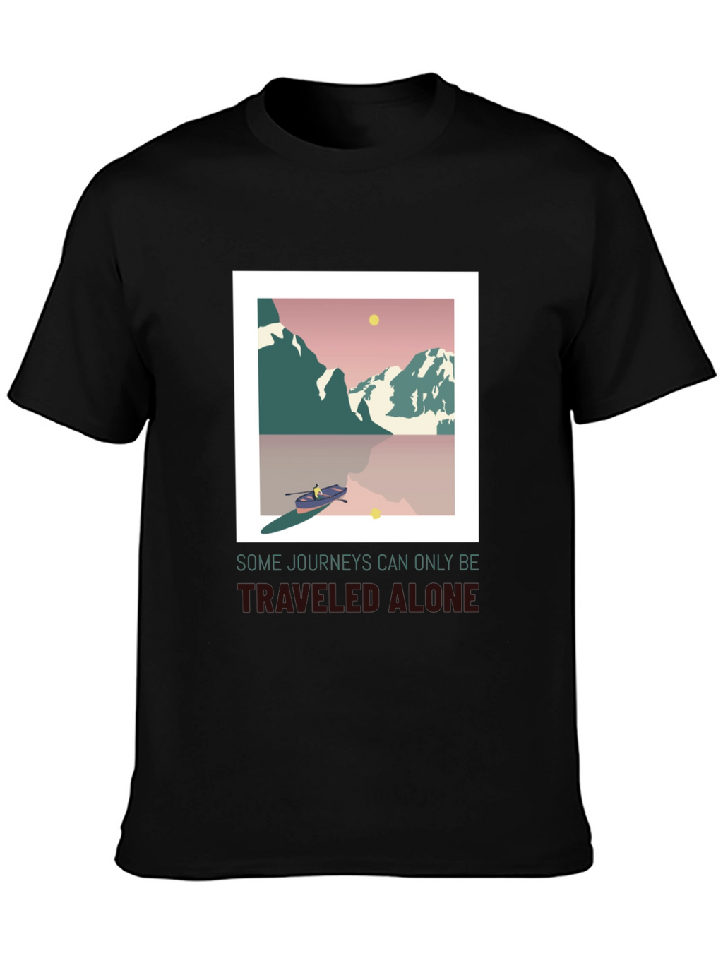 Solo Journey Graphic T-Shirt - Unisex Adventure Tee