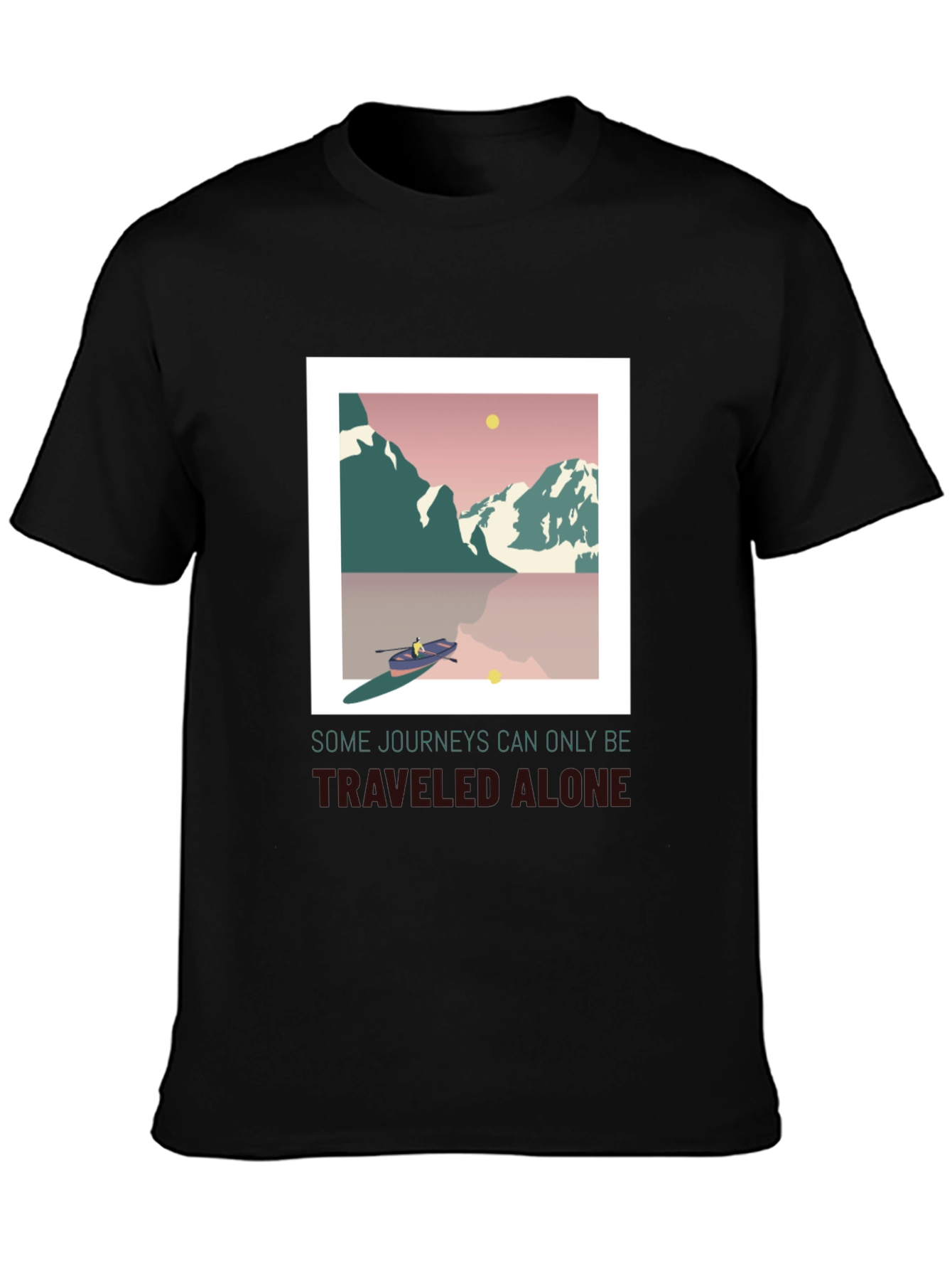 Solo Journey Graphic T-Shirt - Unisex Adventure Tee
