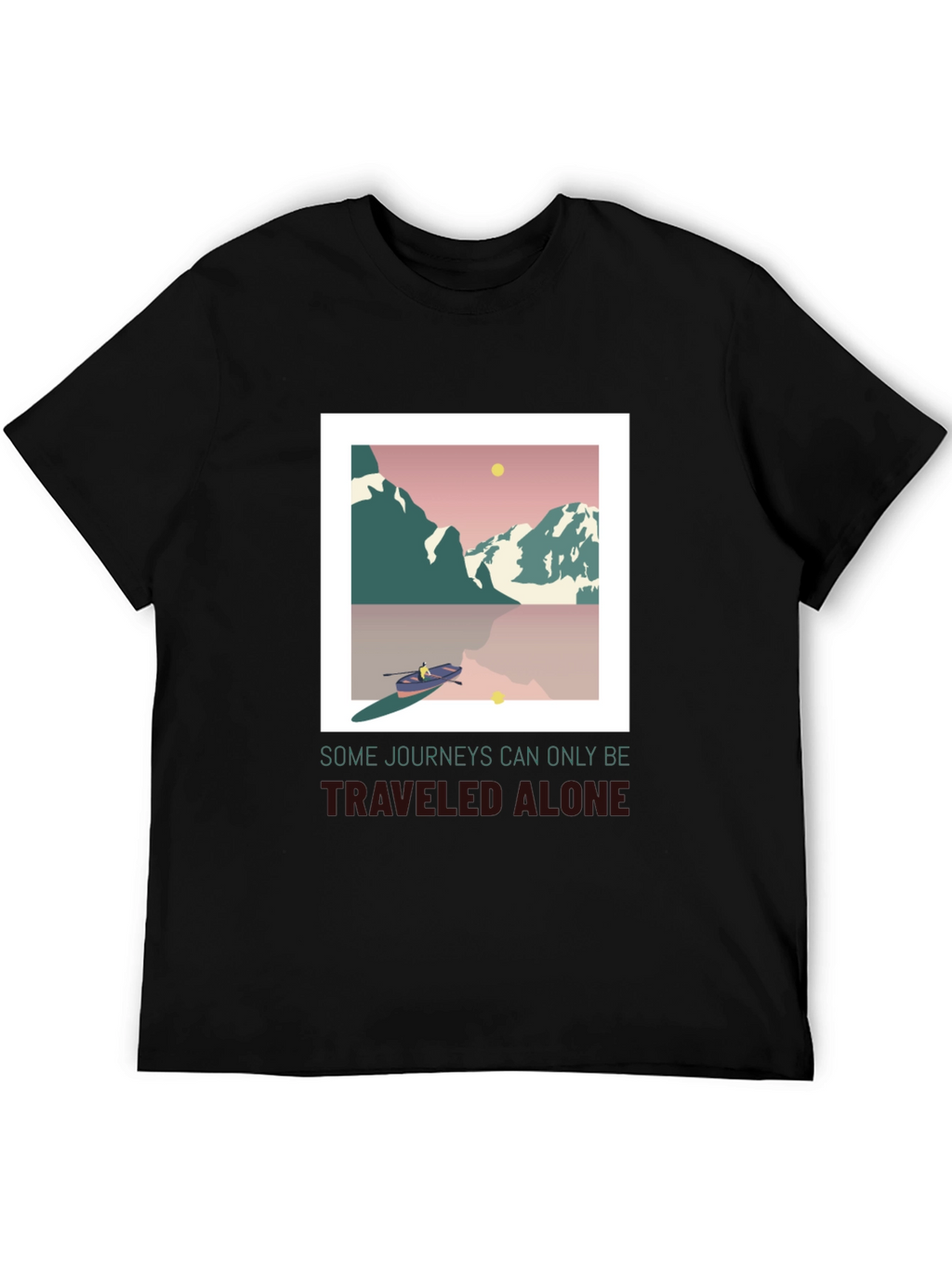 Solo Journey Graphic T-Shirt - Unisex Adventure Tee
