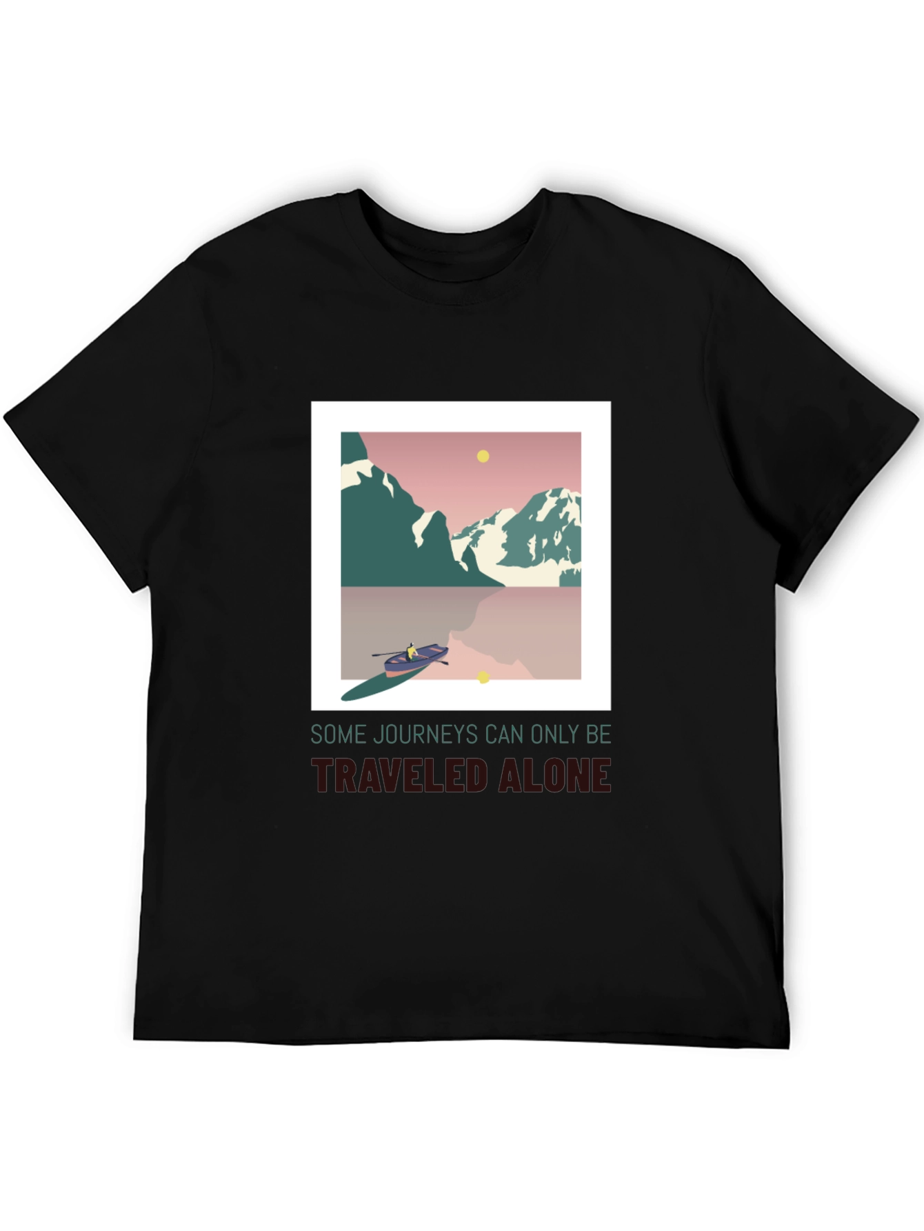 Solo Journey Graphic T-Shirt - Unisex Adventure Tee
