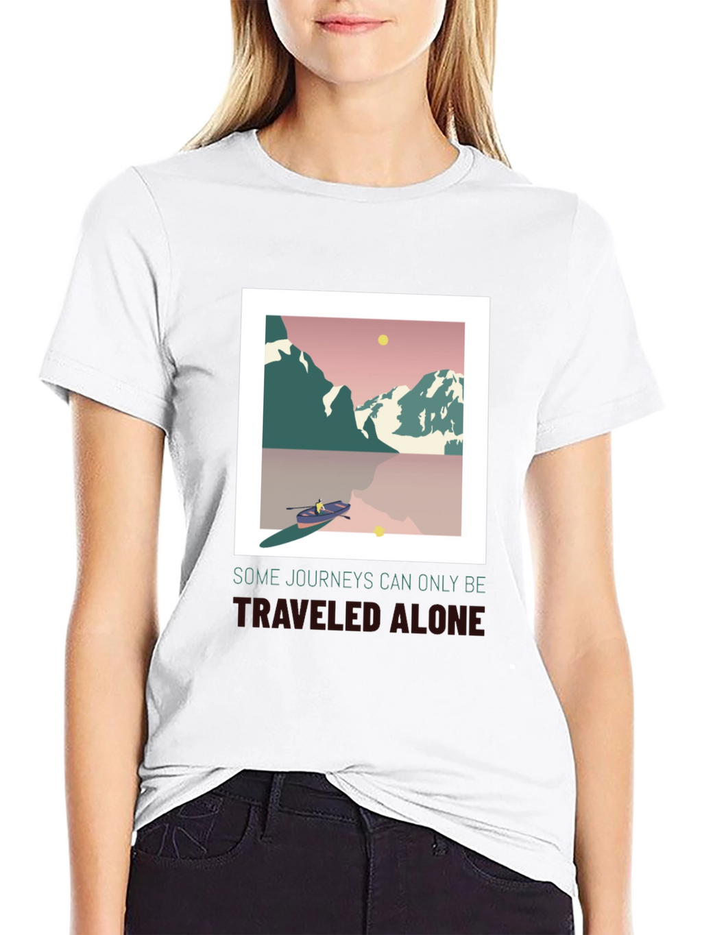 Solo Journey Graphic T-Shirt - Unisex Adventure Tee