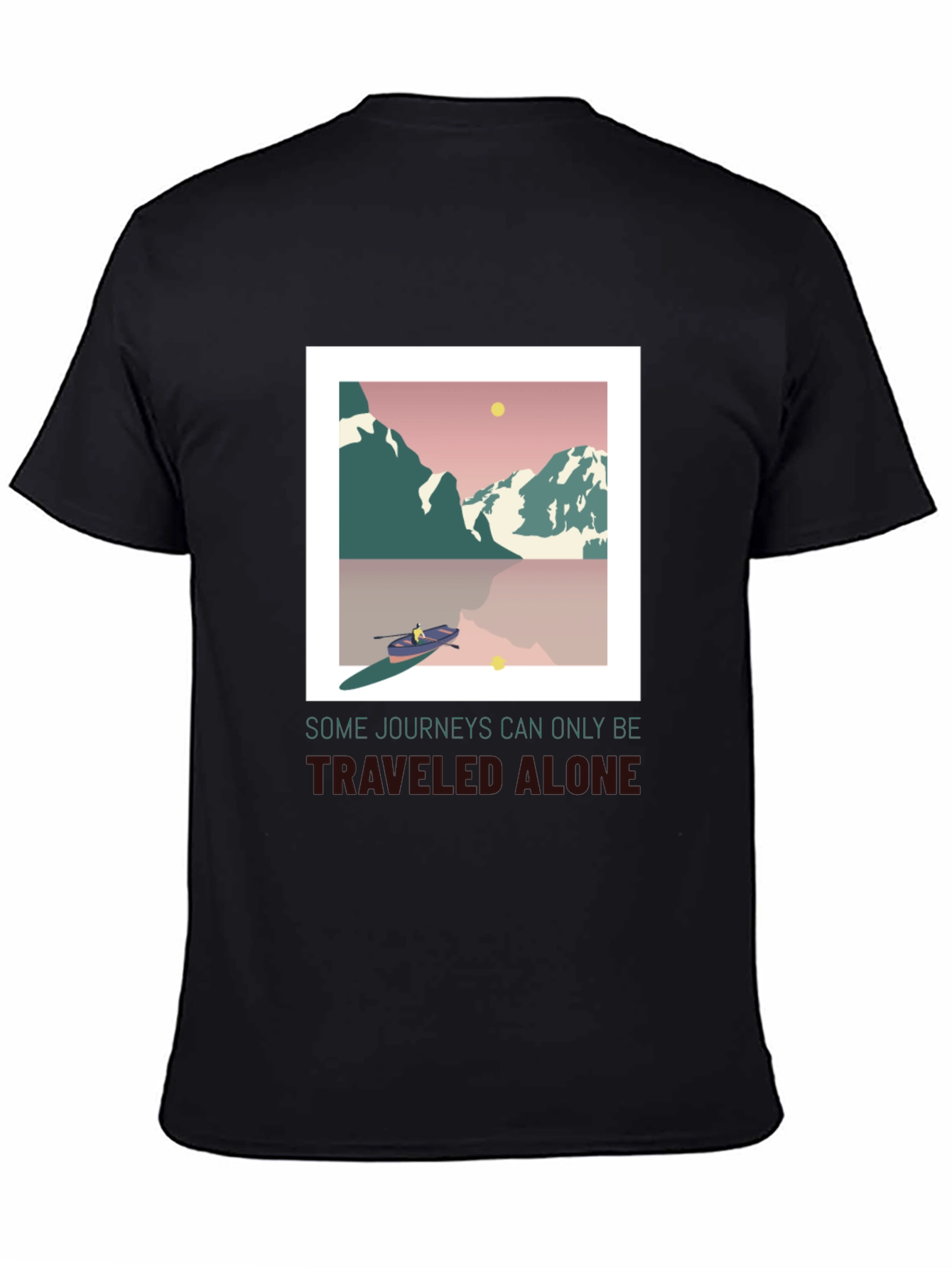 Solo Journey Graphic T-Shirt - Unisex Adventure Tee