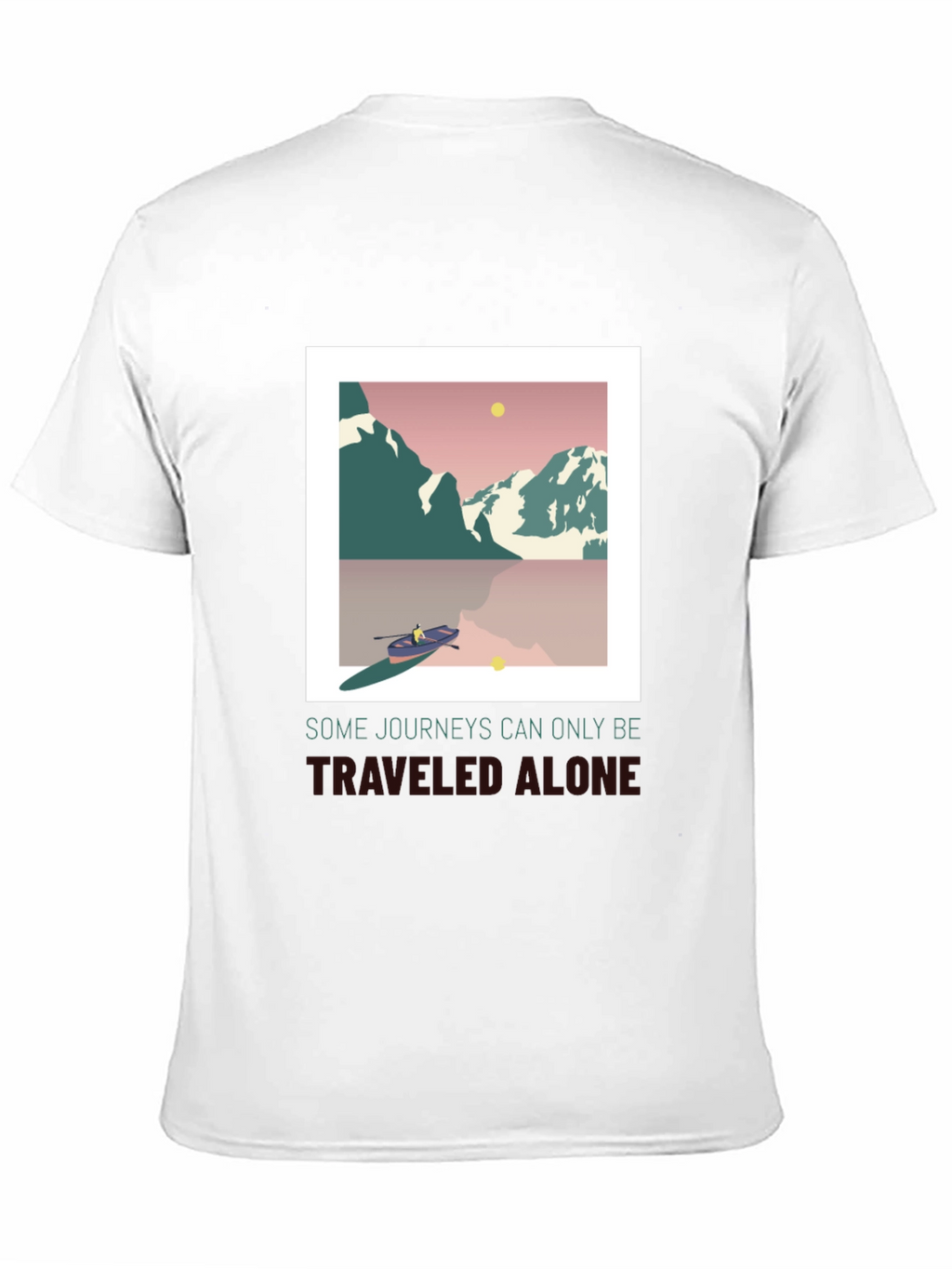 Solo Journey Graphic T-Shirt - Unisex Adventure Tee