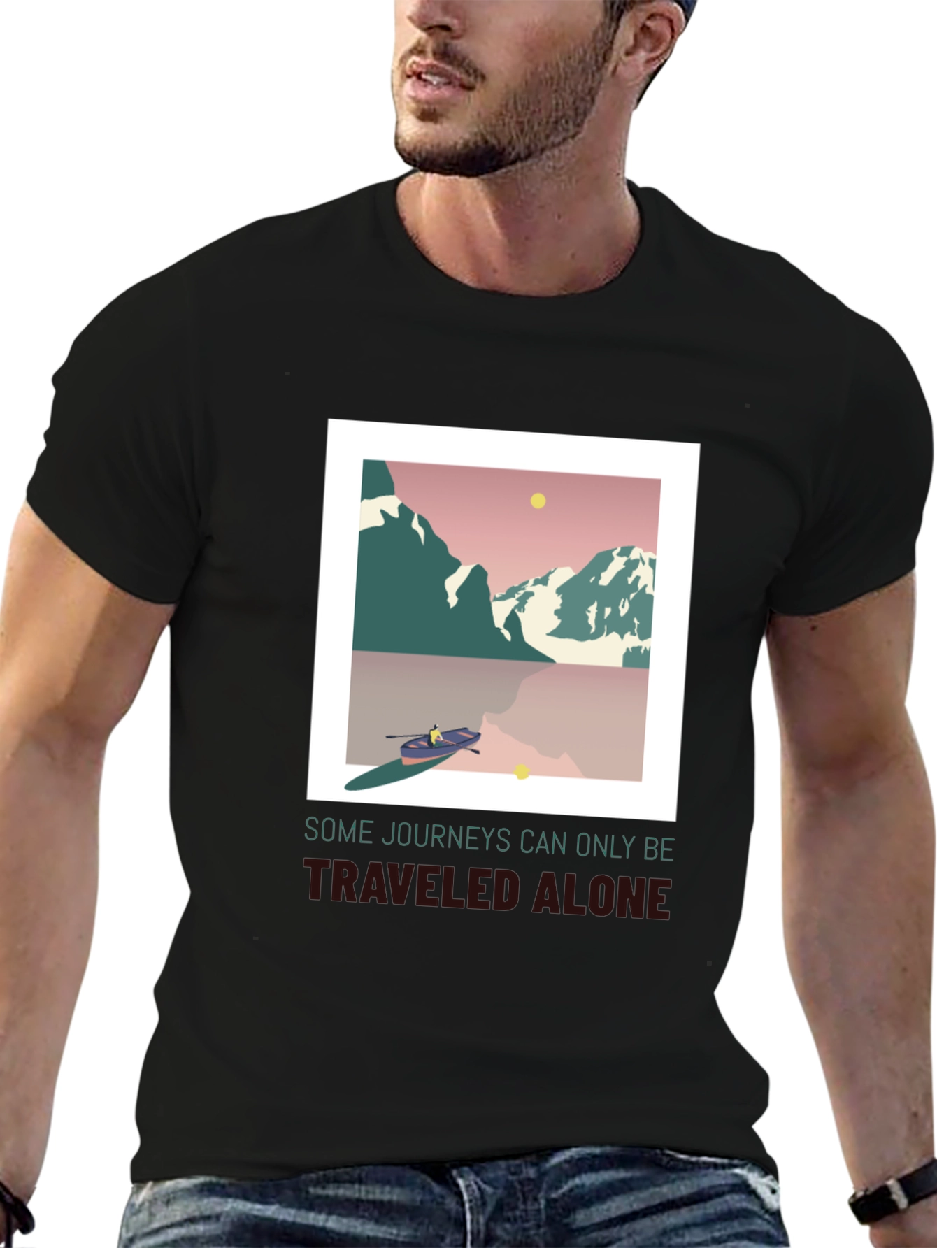 Solo Journey Graphic T-Shirt - Unisex Adventure Tee