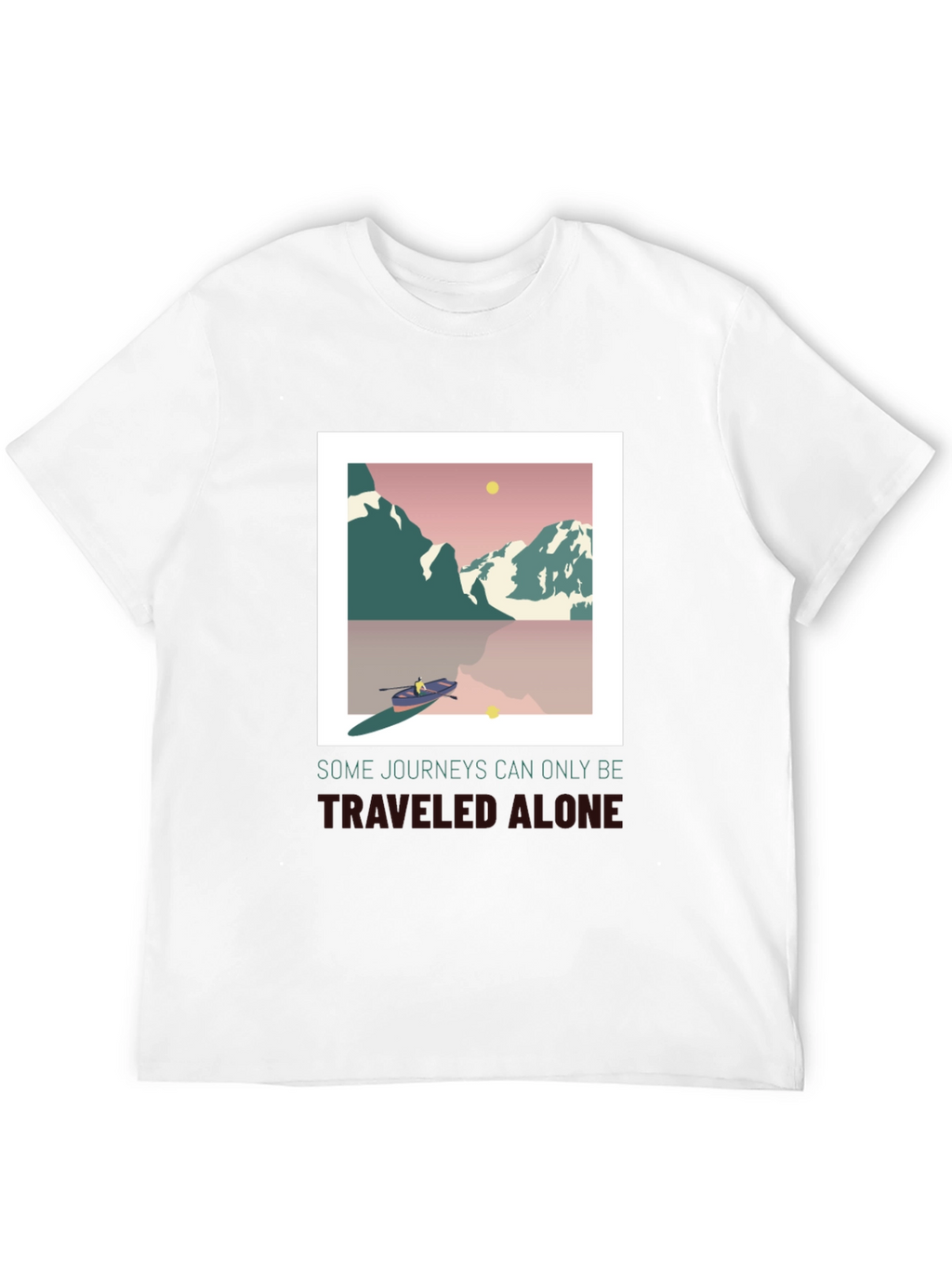 Solo Journey Graphic T-Shirt - Unisex Adventure Tee