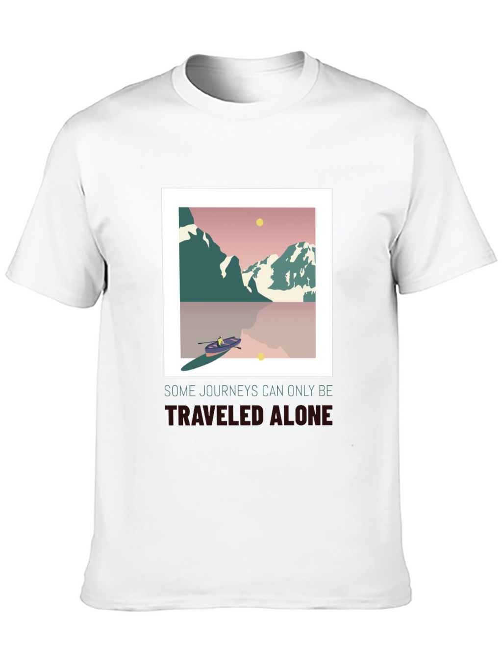 Solo Journey Graphic T-Shirt - Unisex Adventure Tee
