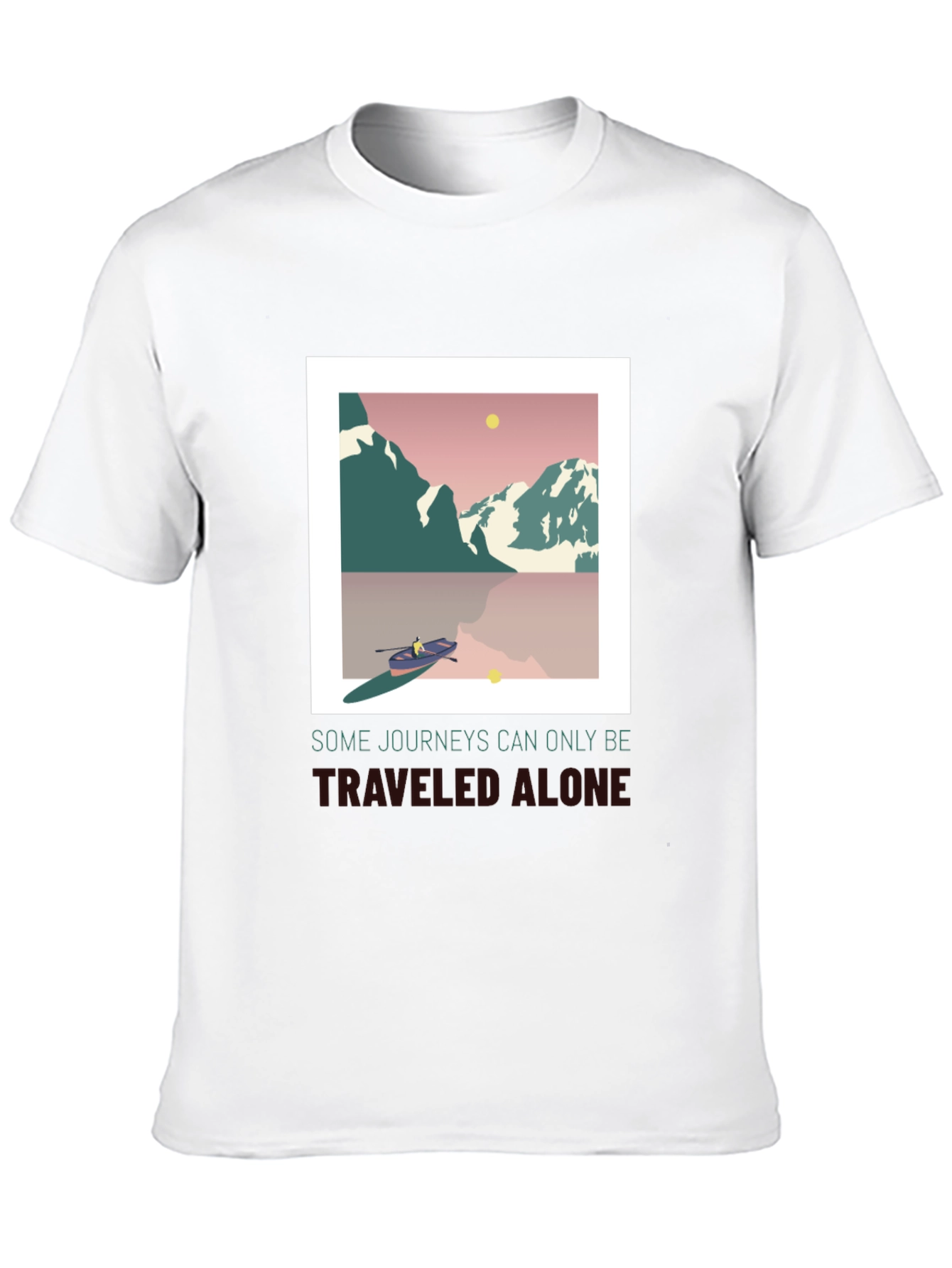 Solo Journey Graphic T-Shirt - Unisex Adventure Tee