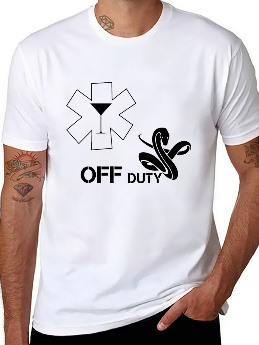 Off Duty EMS T-Shirt - Relax After Saving Lives