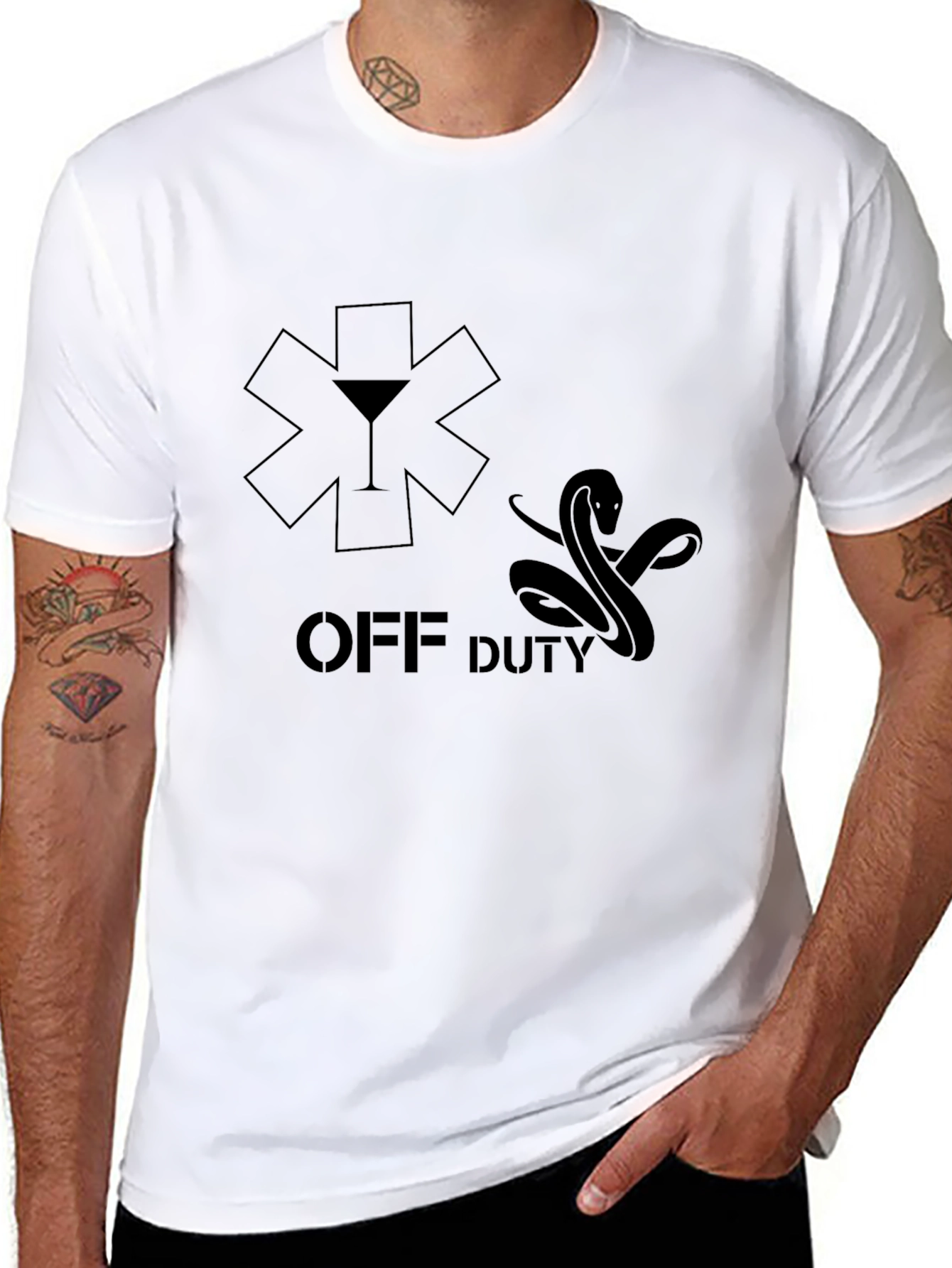 Off Duty EMS T-Shirt - Relax After Saving Lives