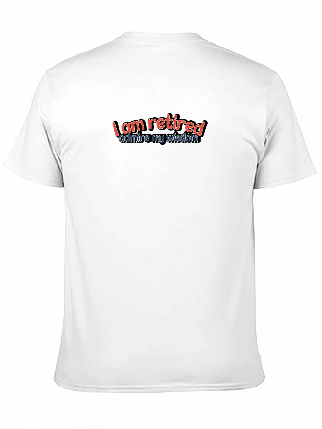 Retired Wisdom Black T-Shirt