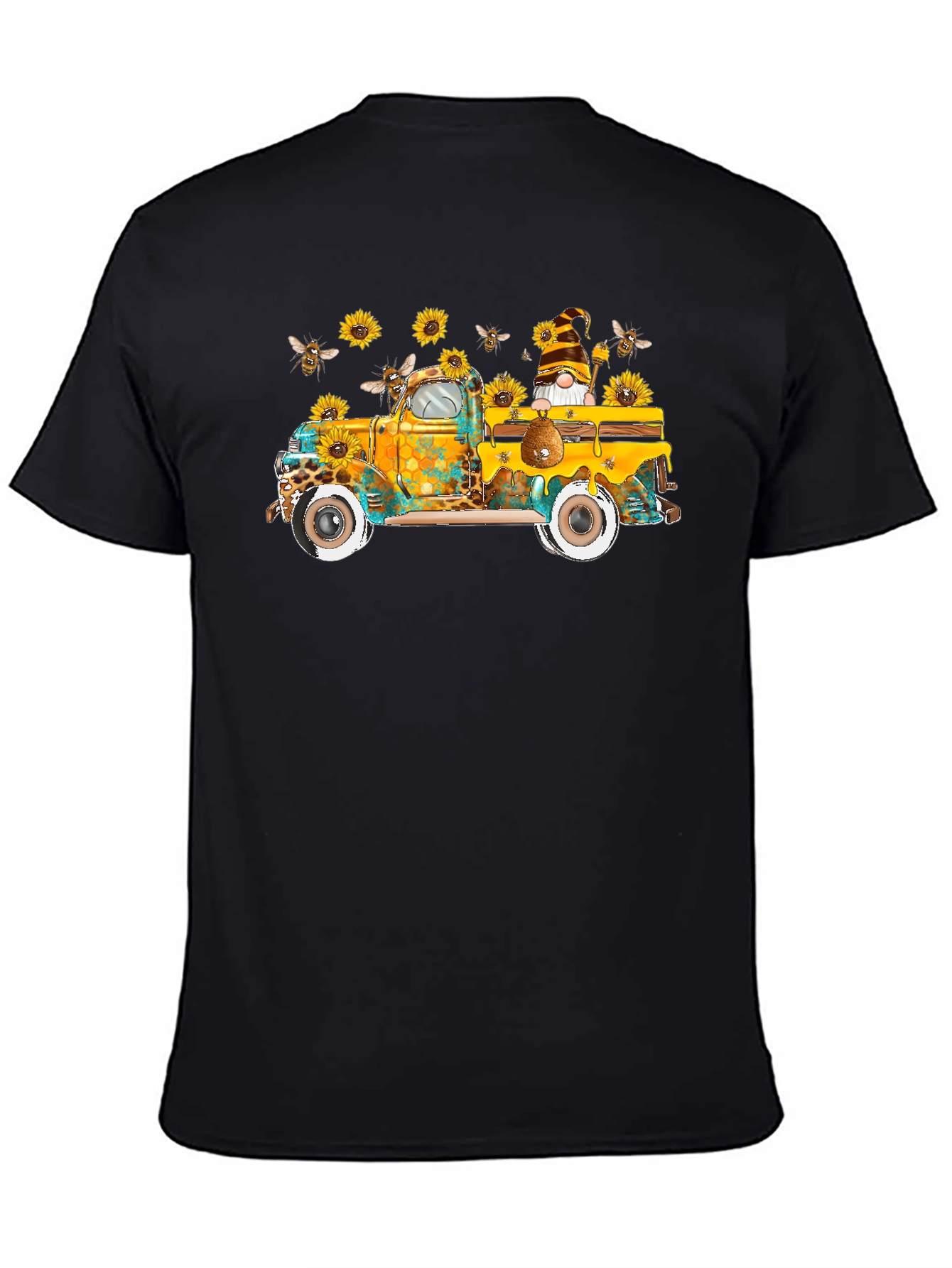 Sunflower Truck Graphic Tee - Bee Kind