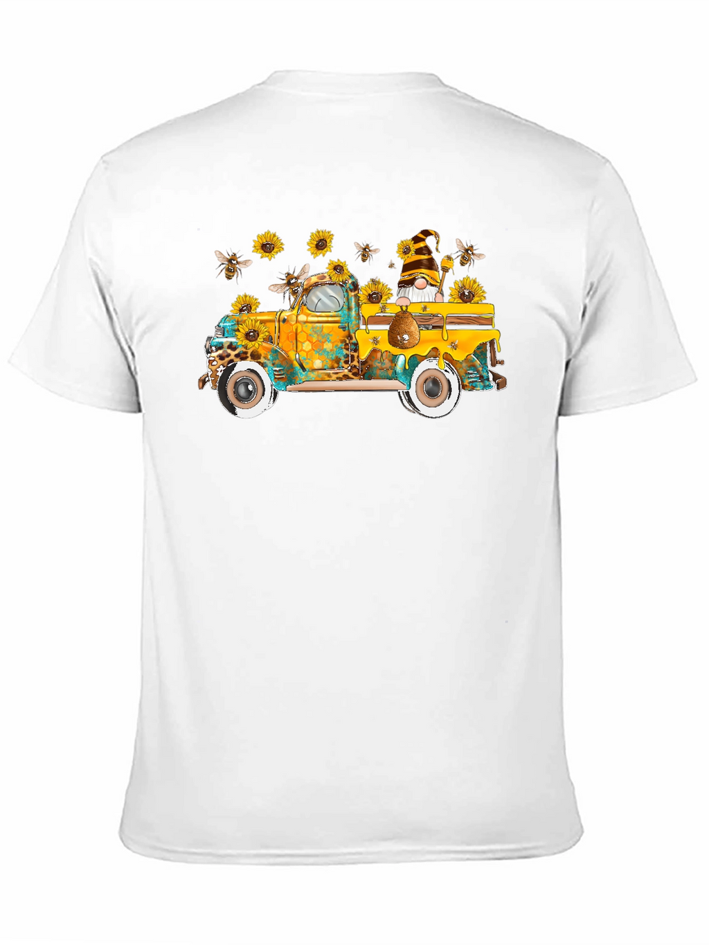 Sunflower Truck Graphic Tee - Bee Kind