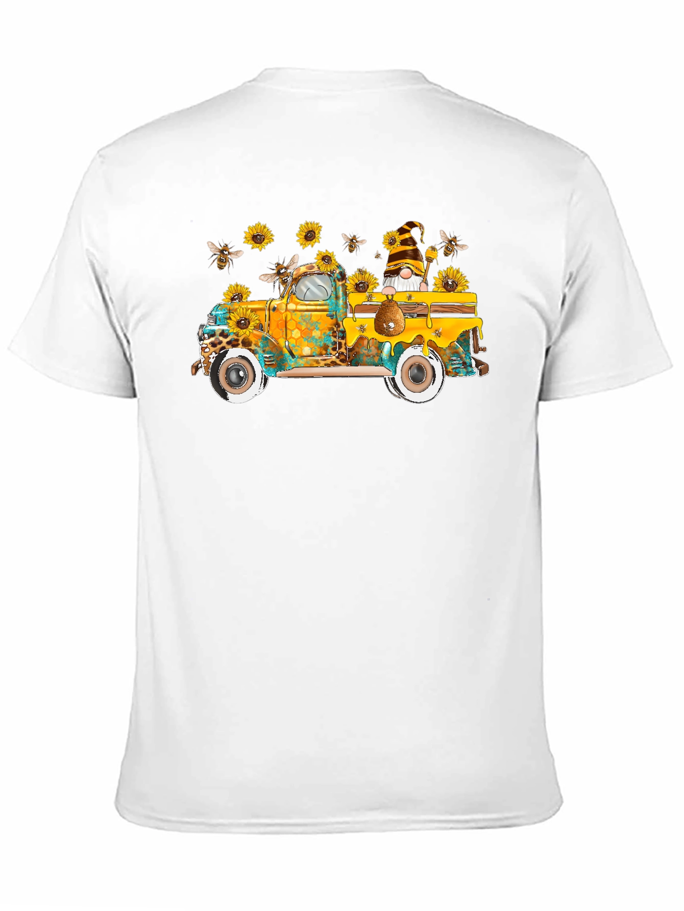 Sunflower Truck Graphic Tee - Bee Kind