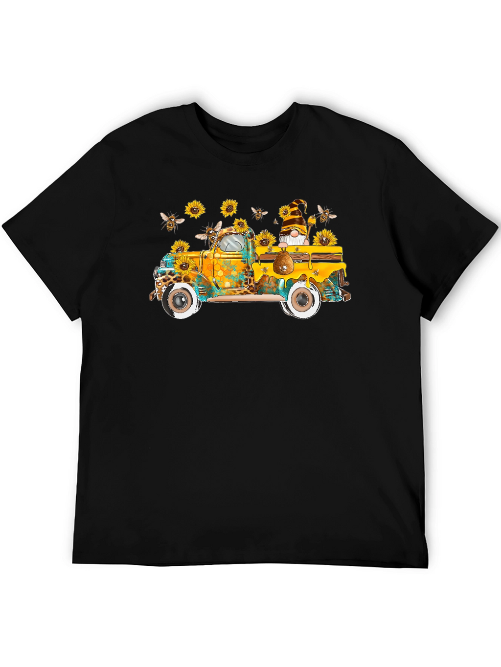 Sunflower Truck Graphic Tee - Bee Kind