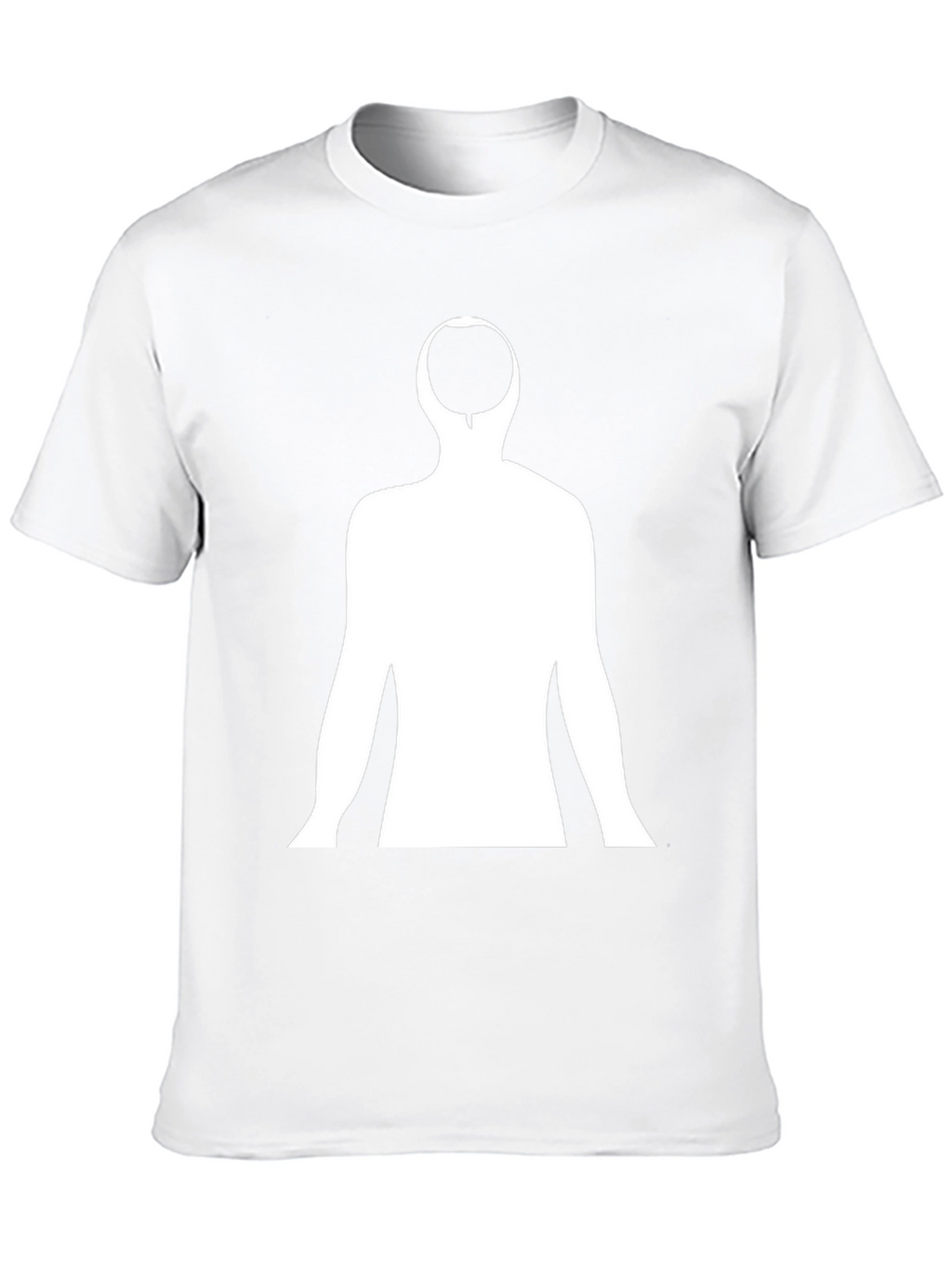 Abstract Silhouette Black T-Shirt