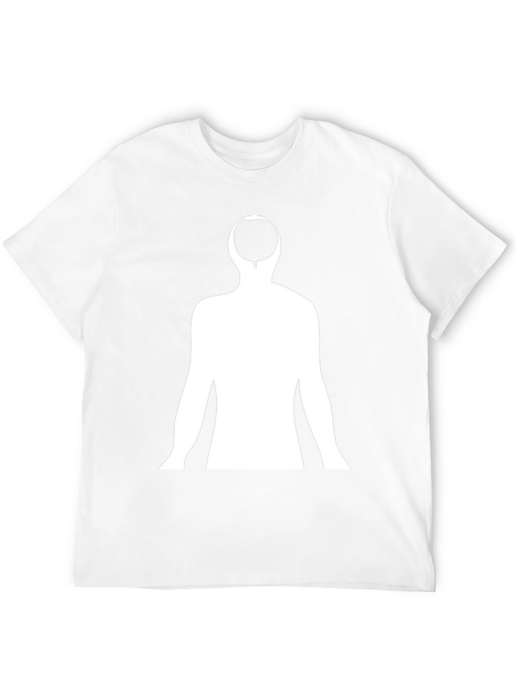 Abstract Silhouette Black T-Shirt