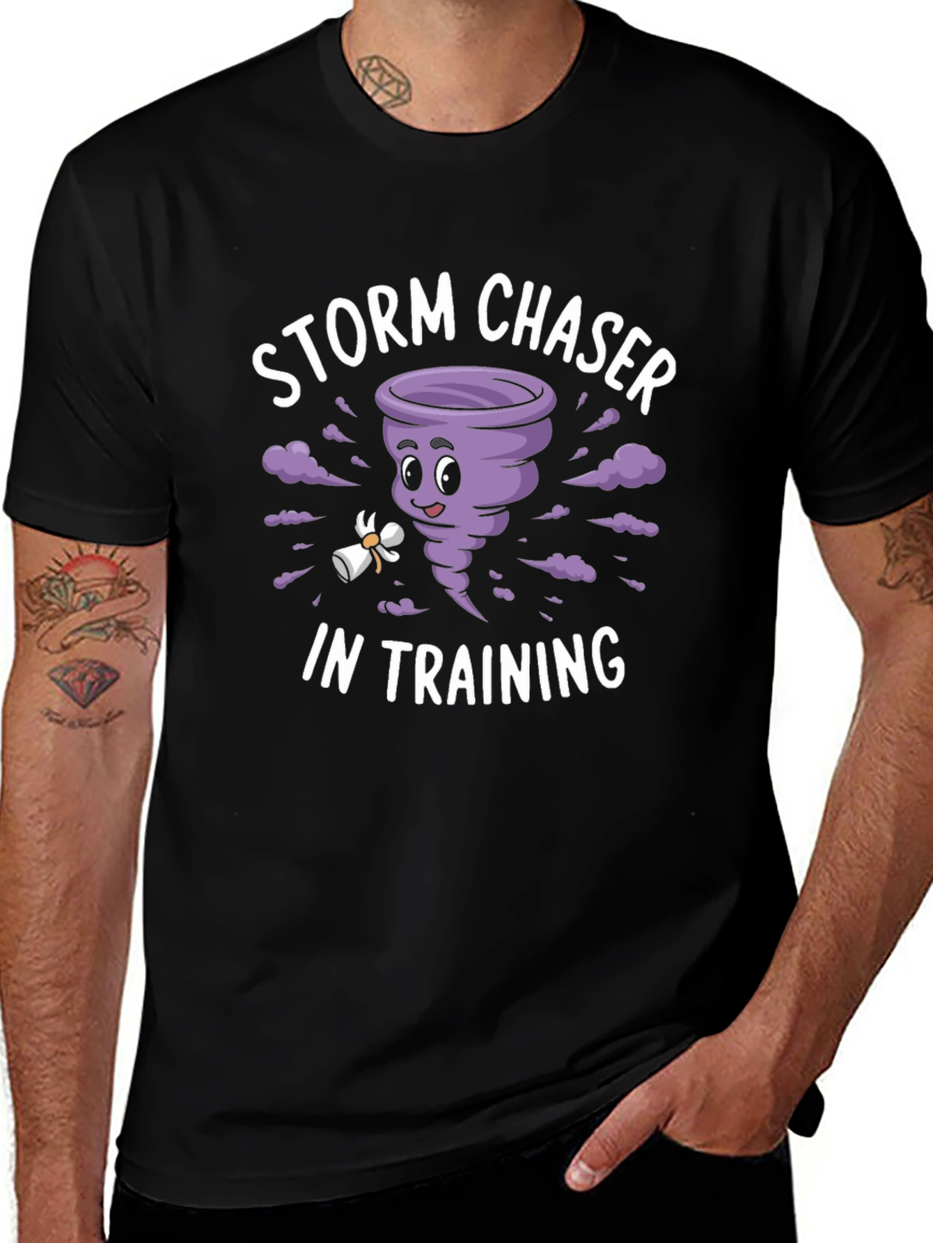 Storm Chaser in Training Graphic Tee