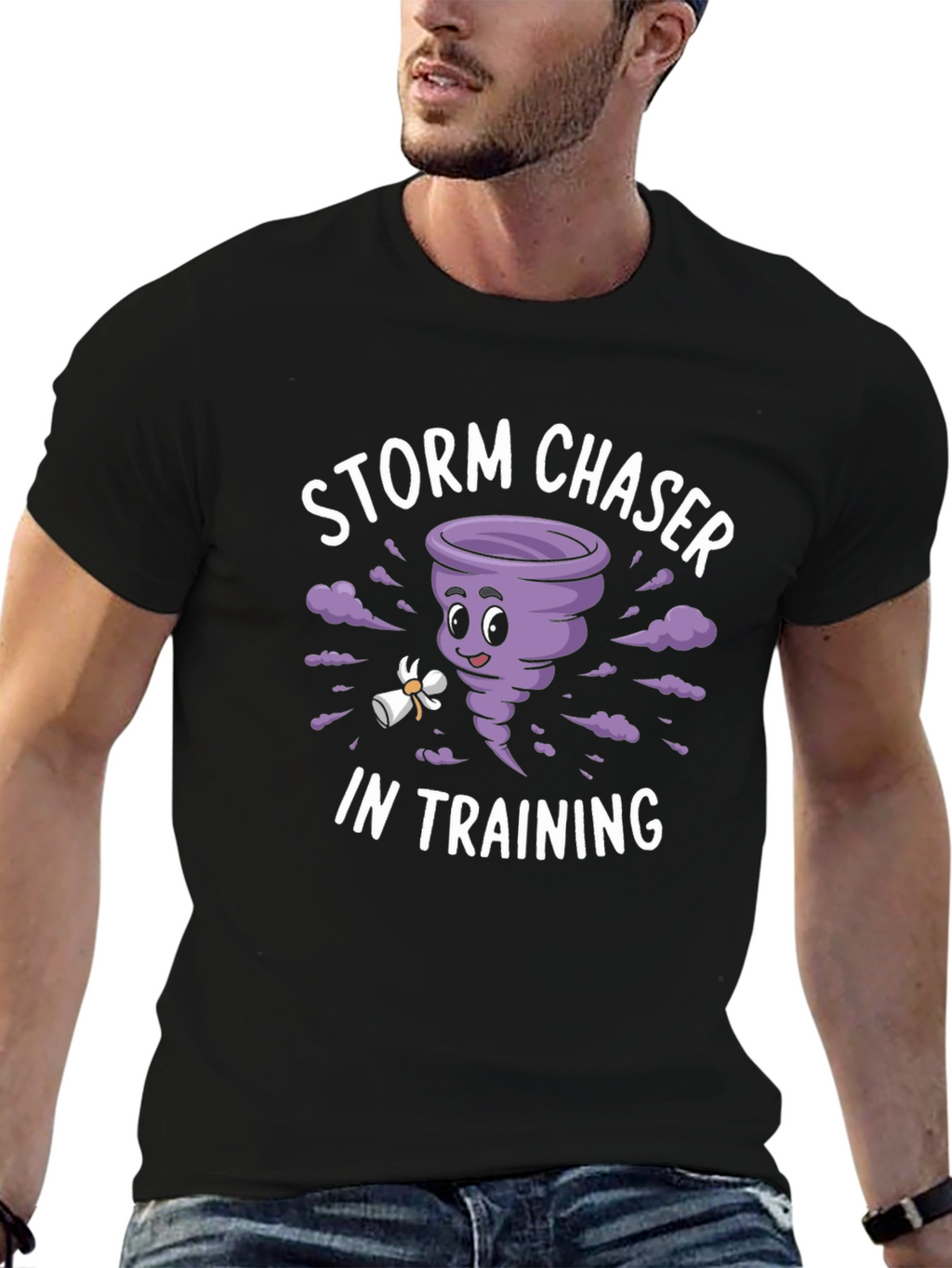 Storm Chaser in Training Graphic Tee
