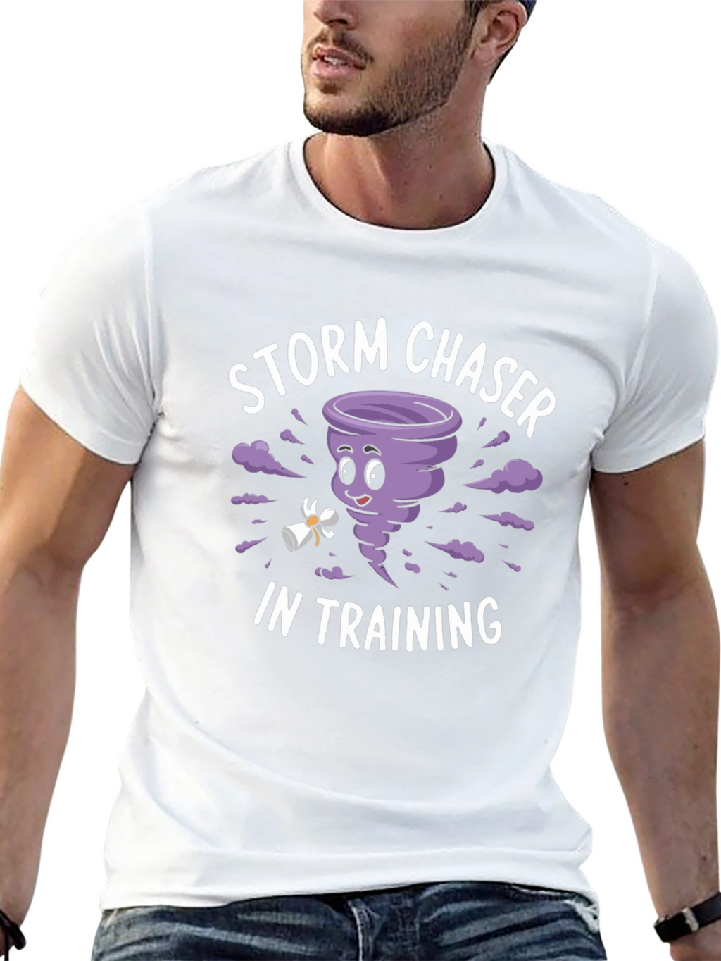 Storm Chaser in Training Graphic Tee