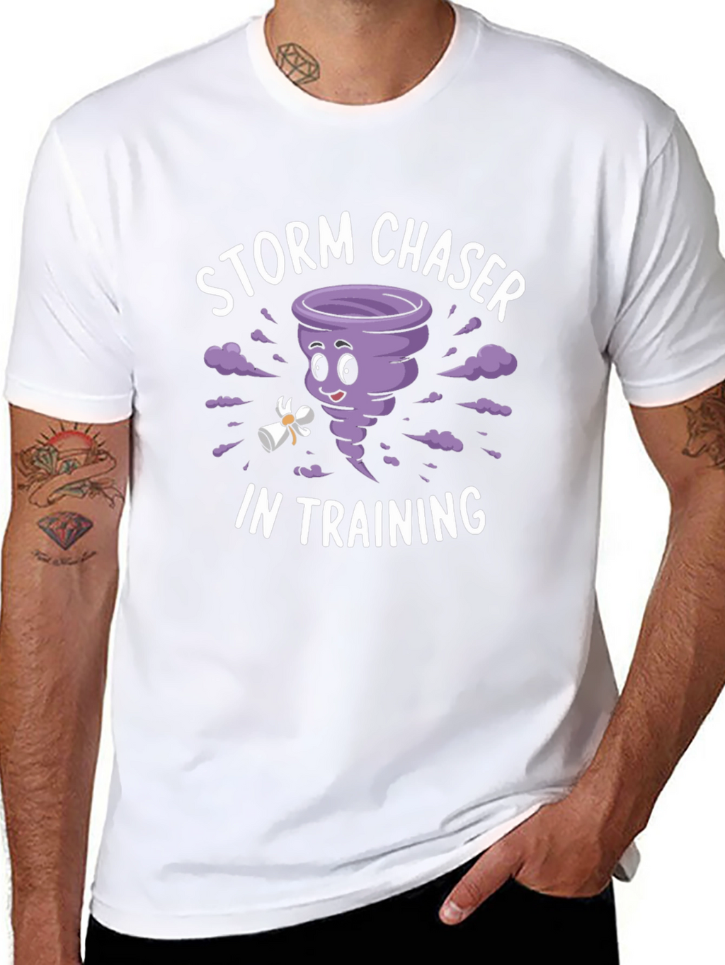 Storm Chaser in Training Graphic Tee