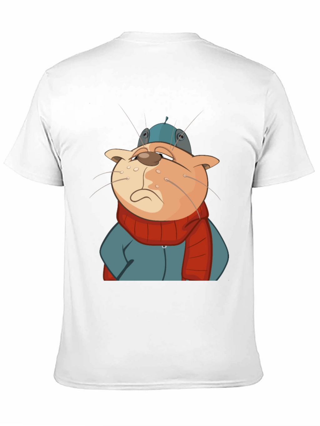 Cartoon Cat T-Shirt: Wearable Art!