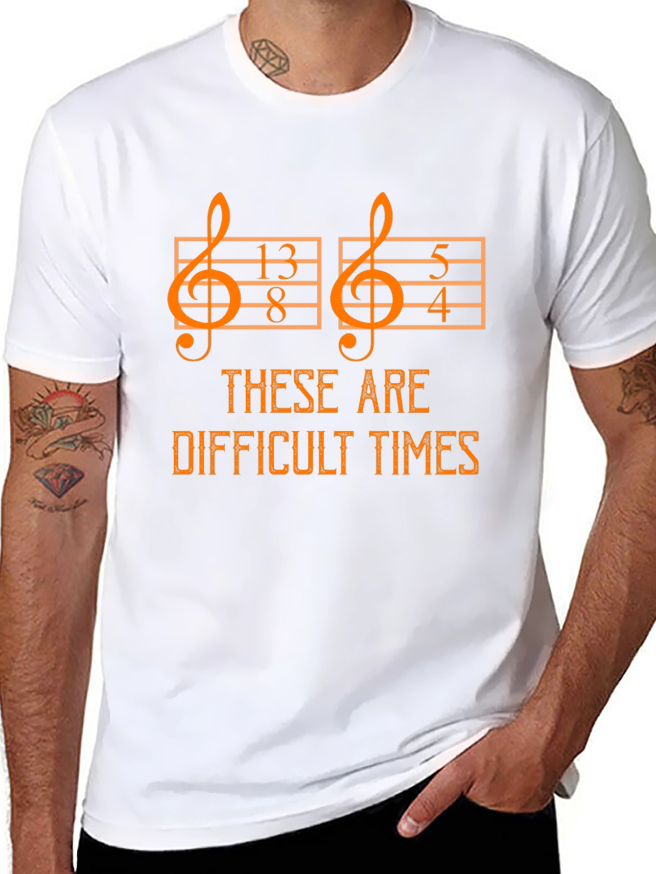 Difficult Times Music T-Shirt
