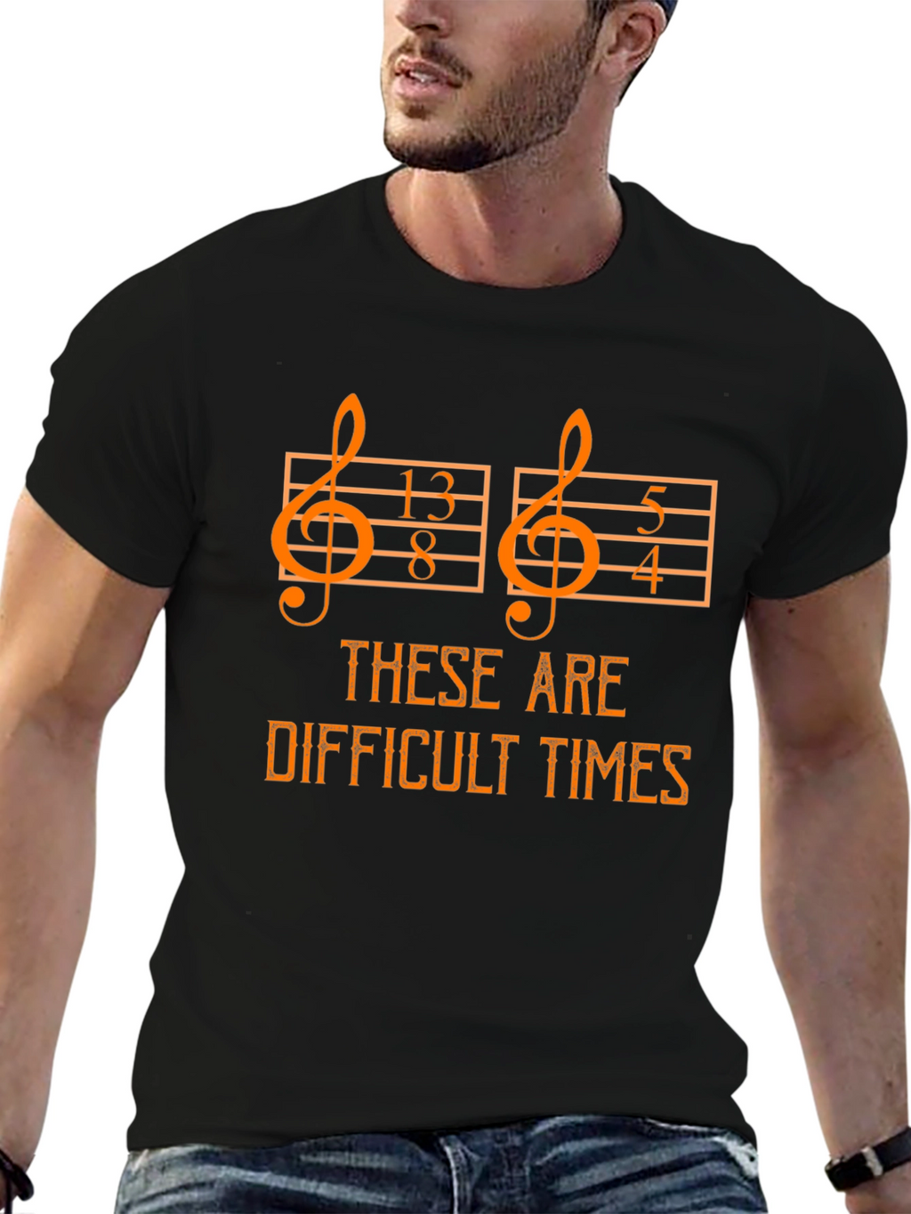 Difficult Times Music T-Shirt