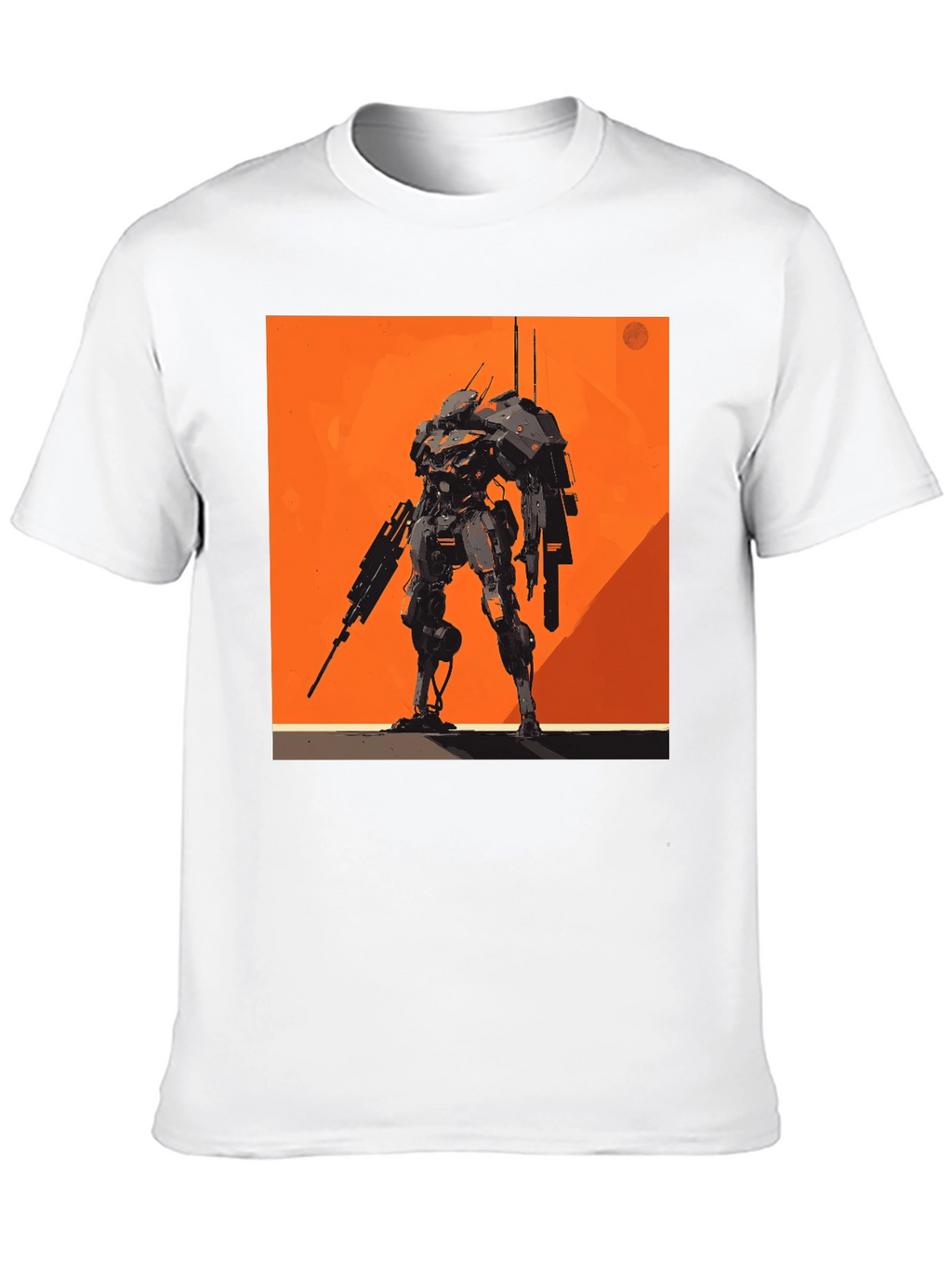 Robot Graphic Tee - Stylish and Unique Design