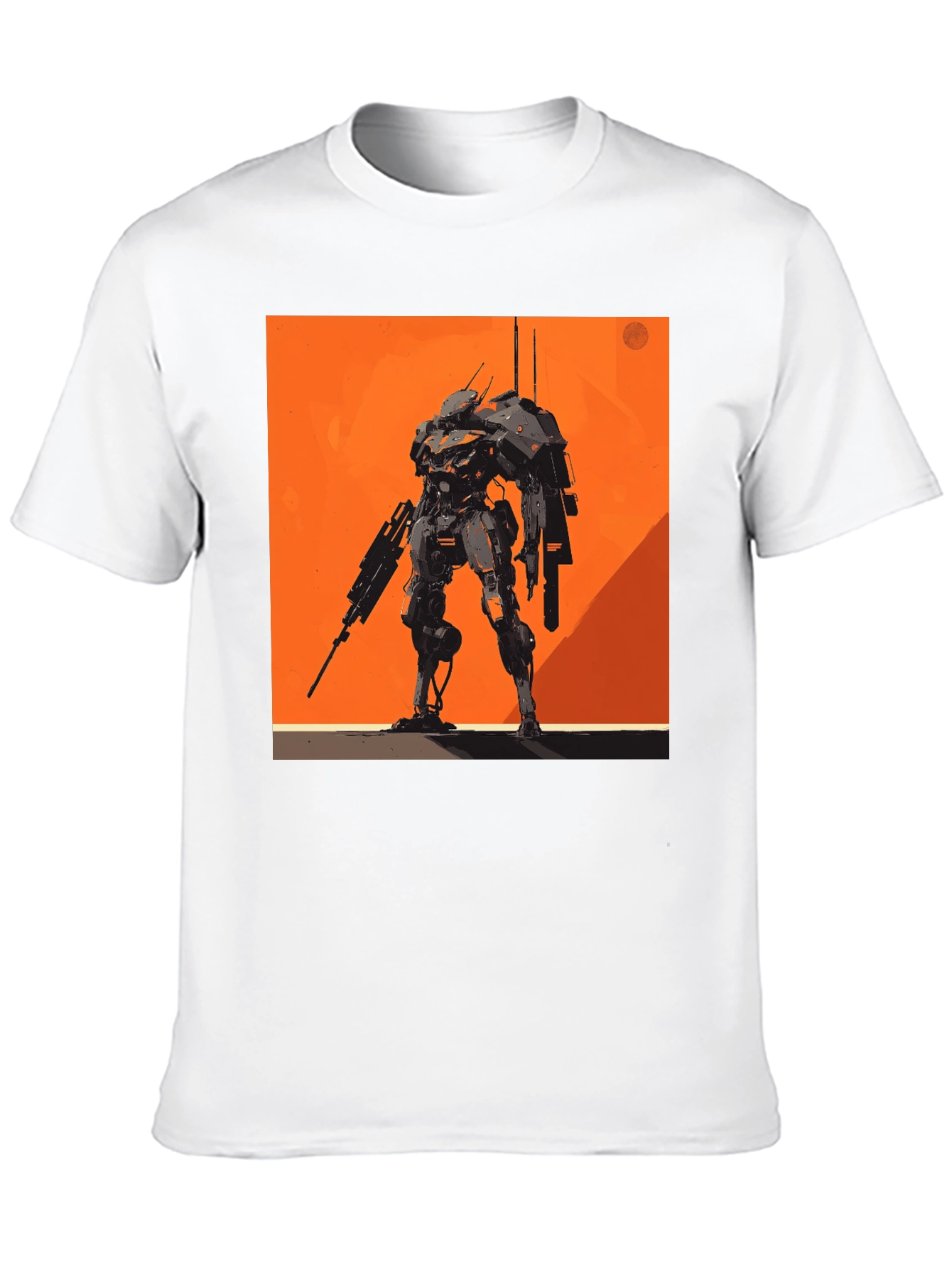 Robot Graphic Tee - Stylish and Unique Design