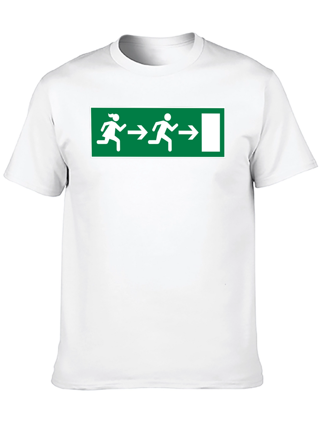 Funny Emergency Exit T-Shirt - Humor Apparel