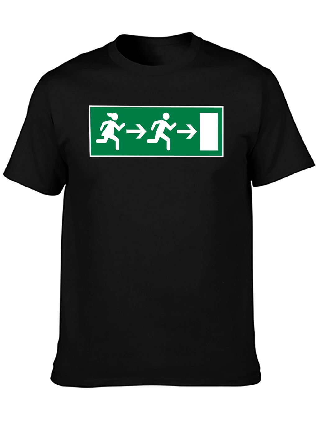 Funny Emergency Exit T-Shirt - Humor Apparel