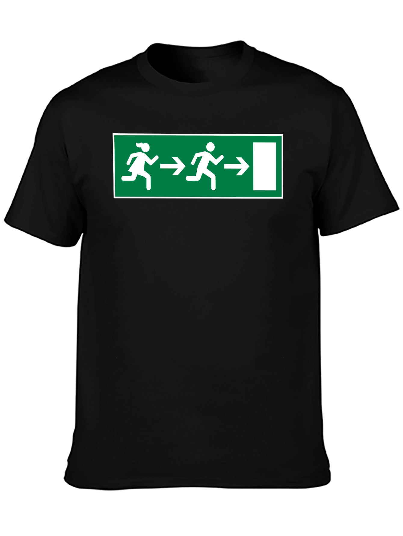 Funny Emergency Exit T-Shirt - Humor Apparel